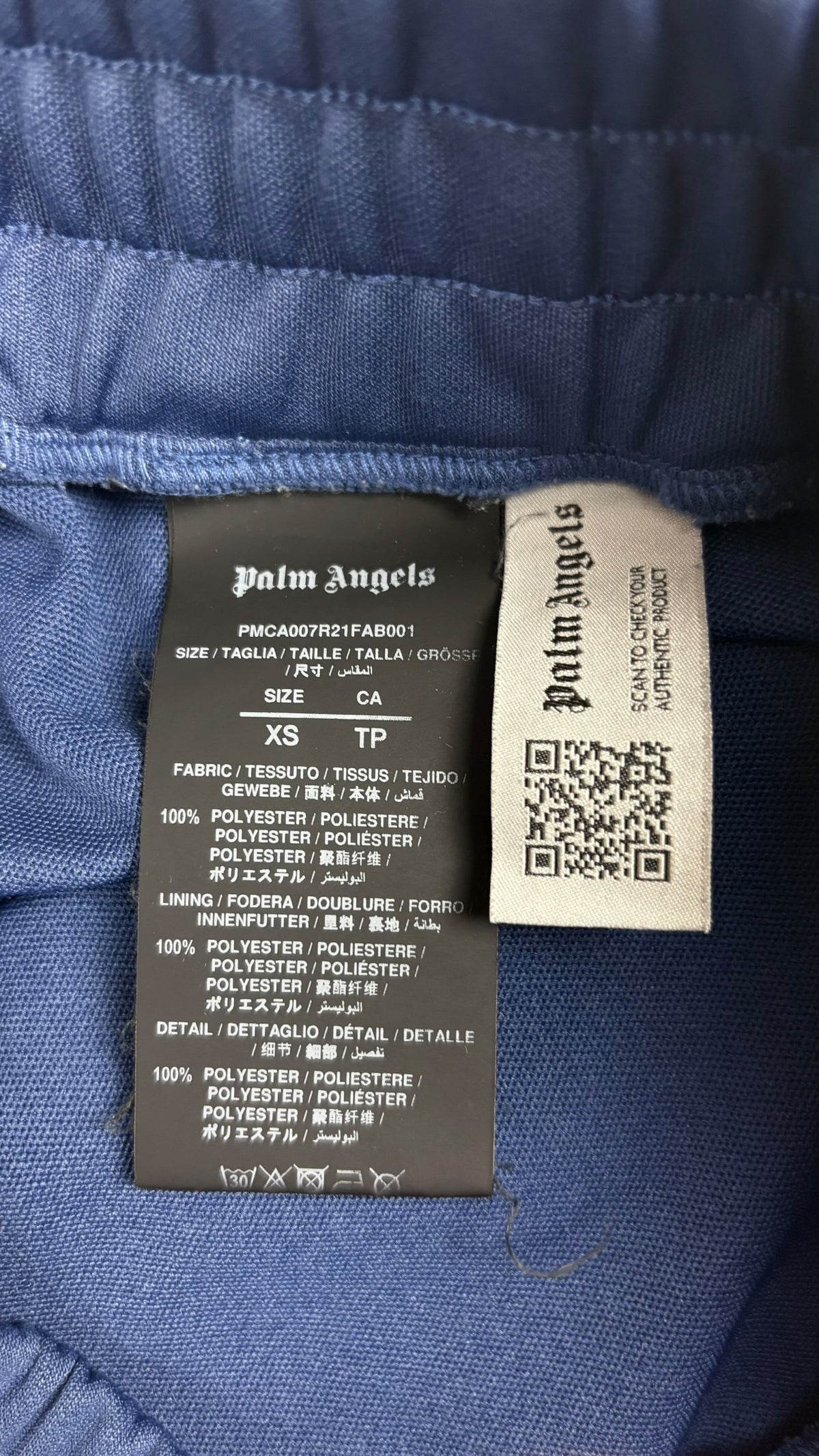 Jogging Palm Angels - Marine - Taille XS