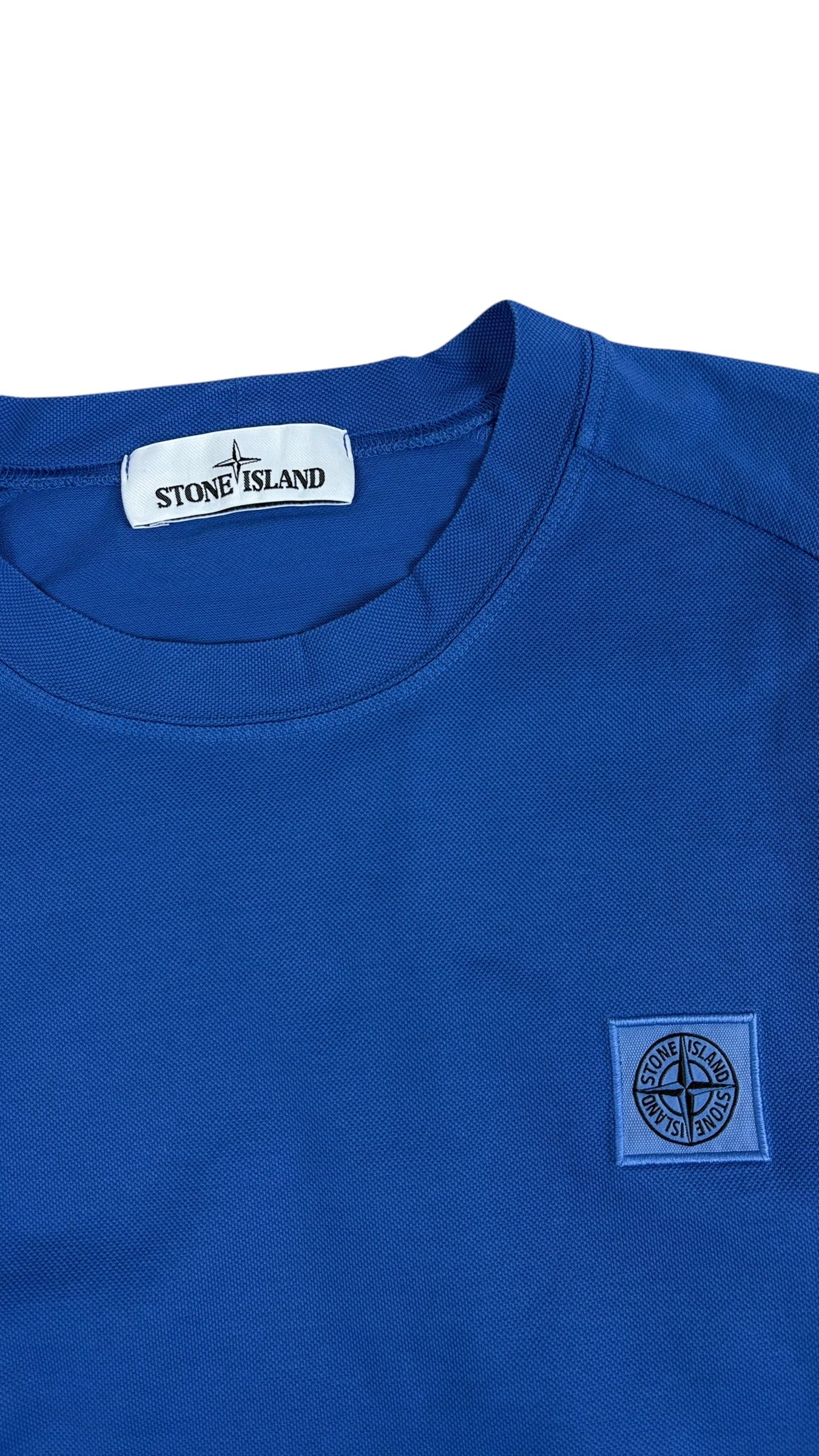 TEE-SHIRT STONE ISLAND - BLEU - TAILLE S