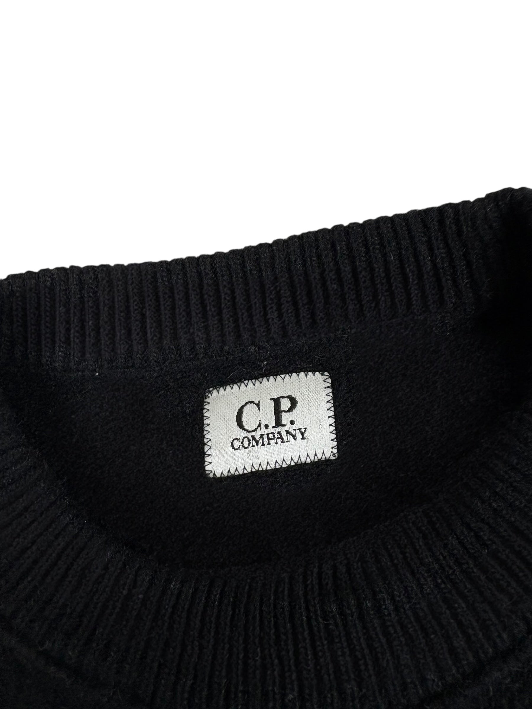 PULL C.P COMPANY - NOIR - TAILLE 50