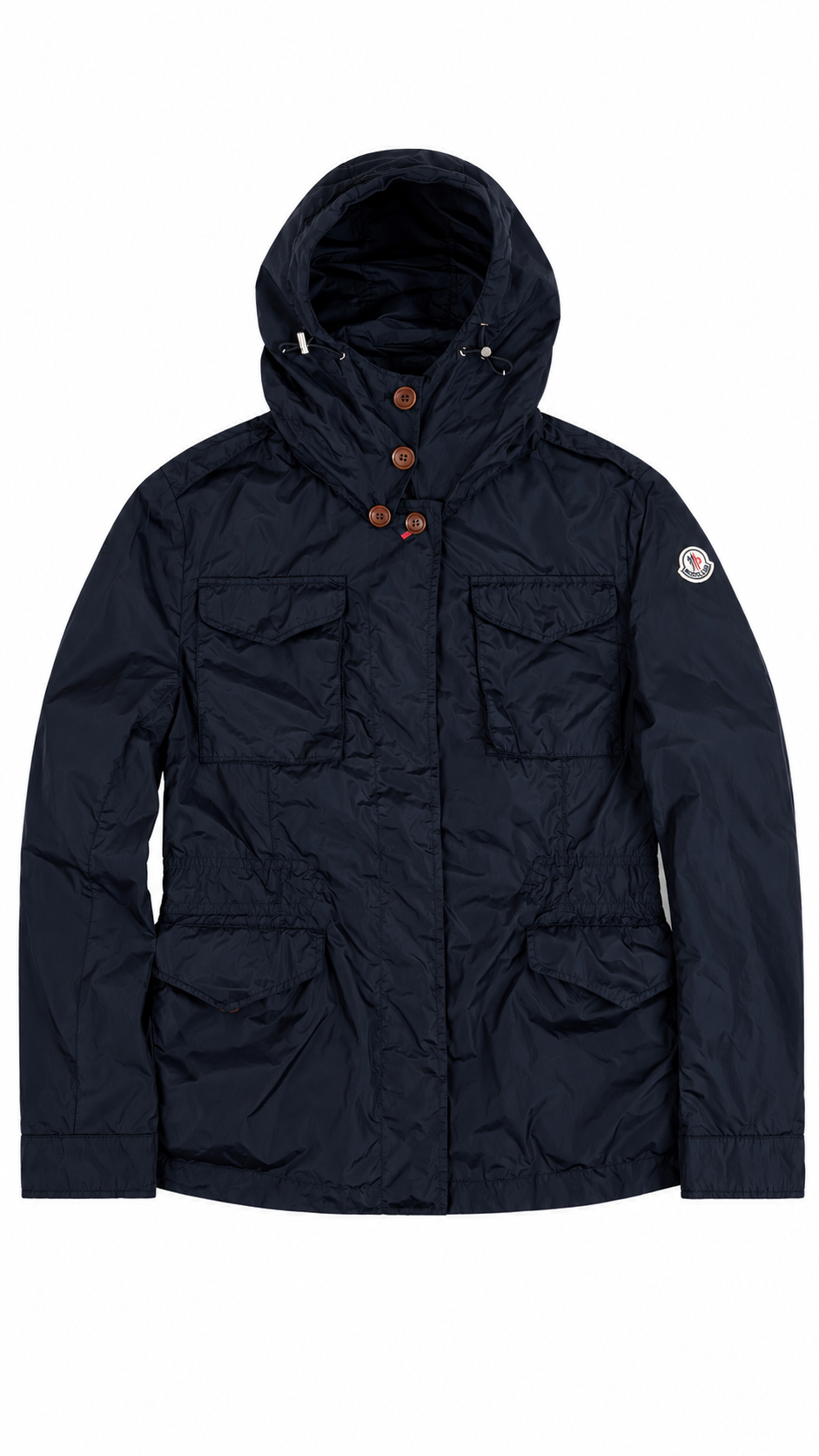 Veste à Capuche Moncler Vintage Marine Taille 4 – vue de face – NB08 Shop