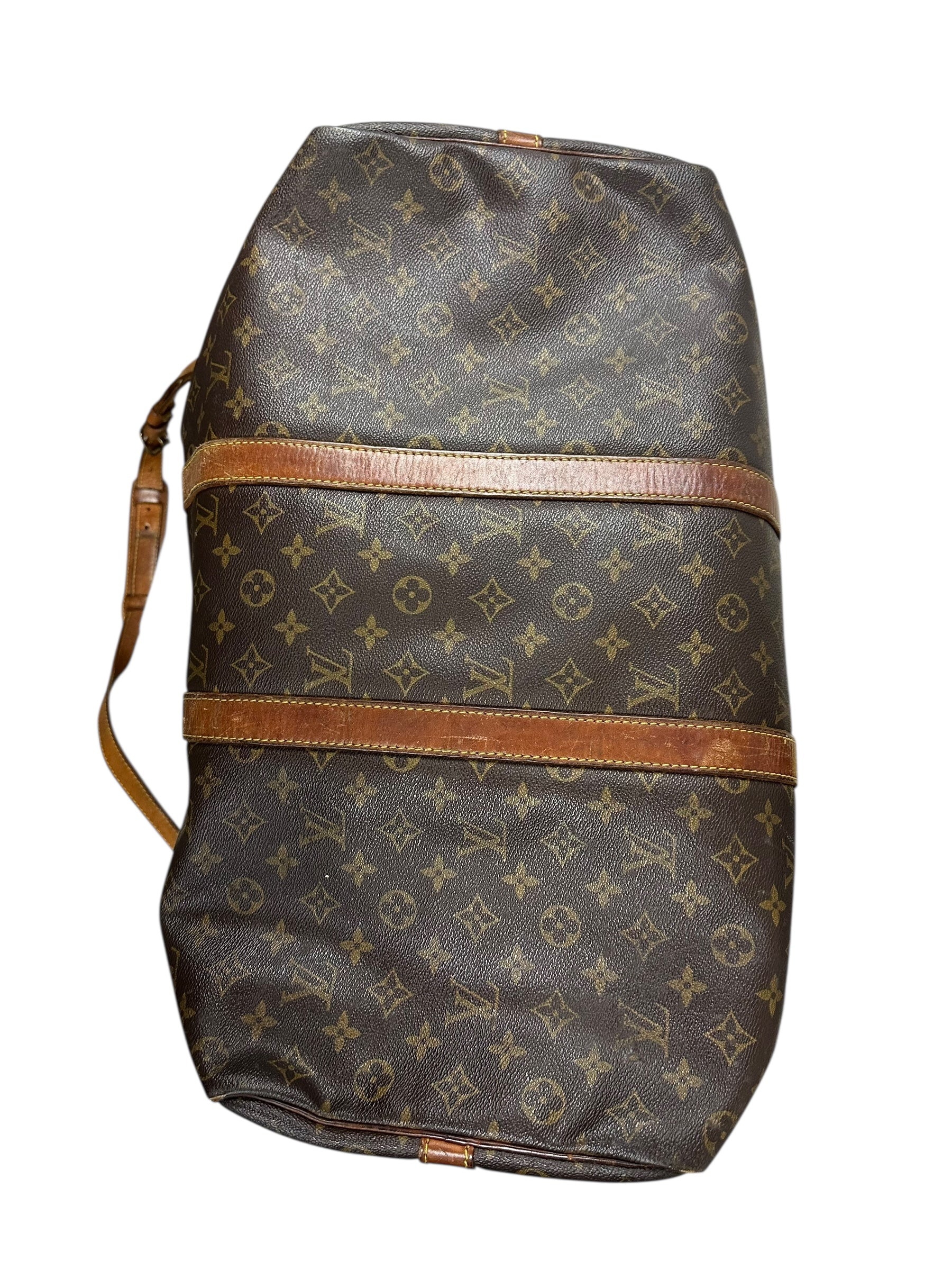 SAC LOUIS VUITTON KEEPALL 50 - TOILE MONOGRAM - MARRON - VI1920