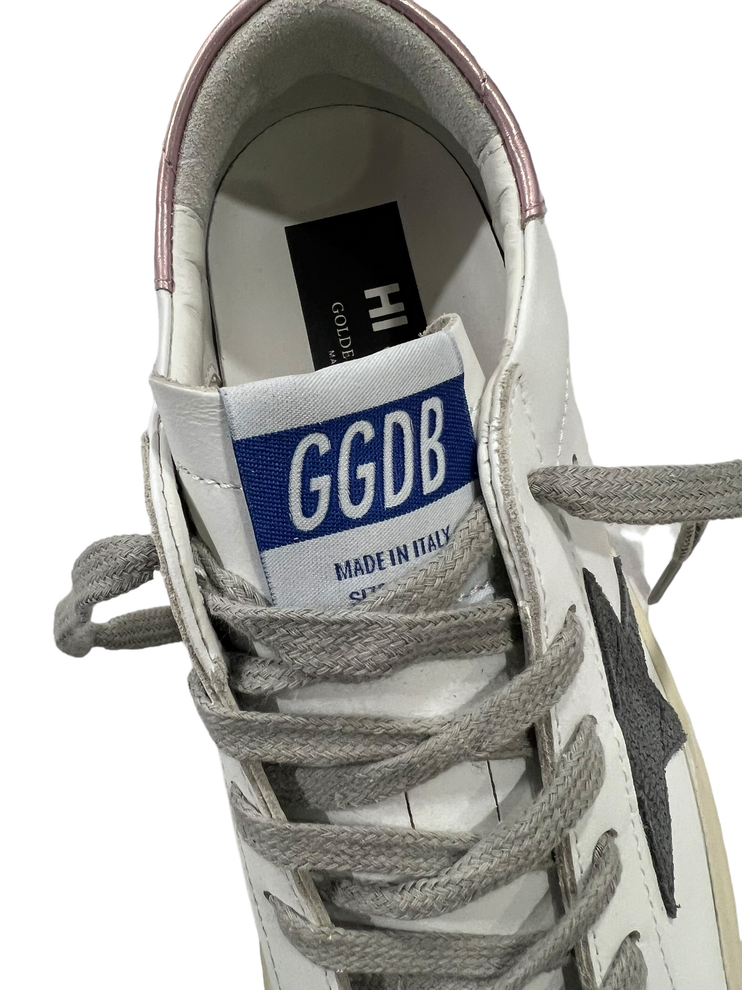 SNEAKERS GOLDEN GOOSE HI STAR CLASSIC WITH SPUR