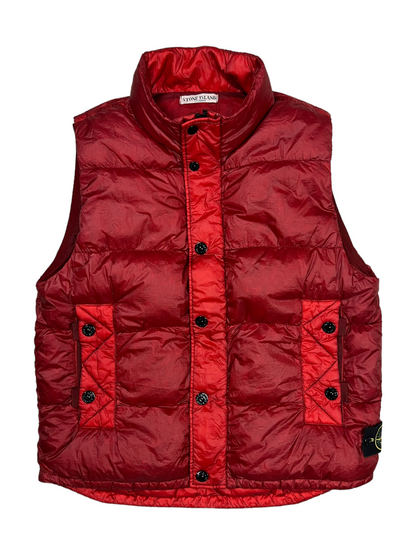 GILET STONE ISLAND GARMENT DYED