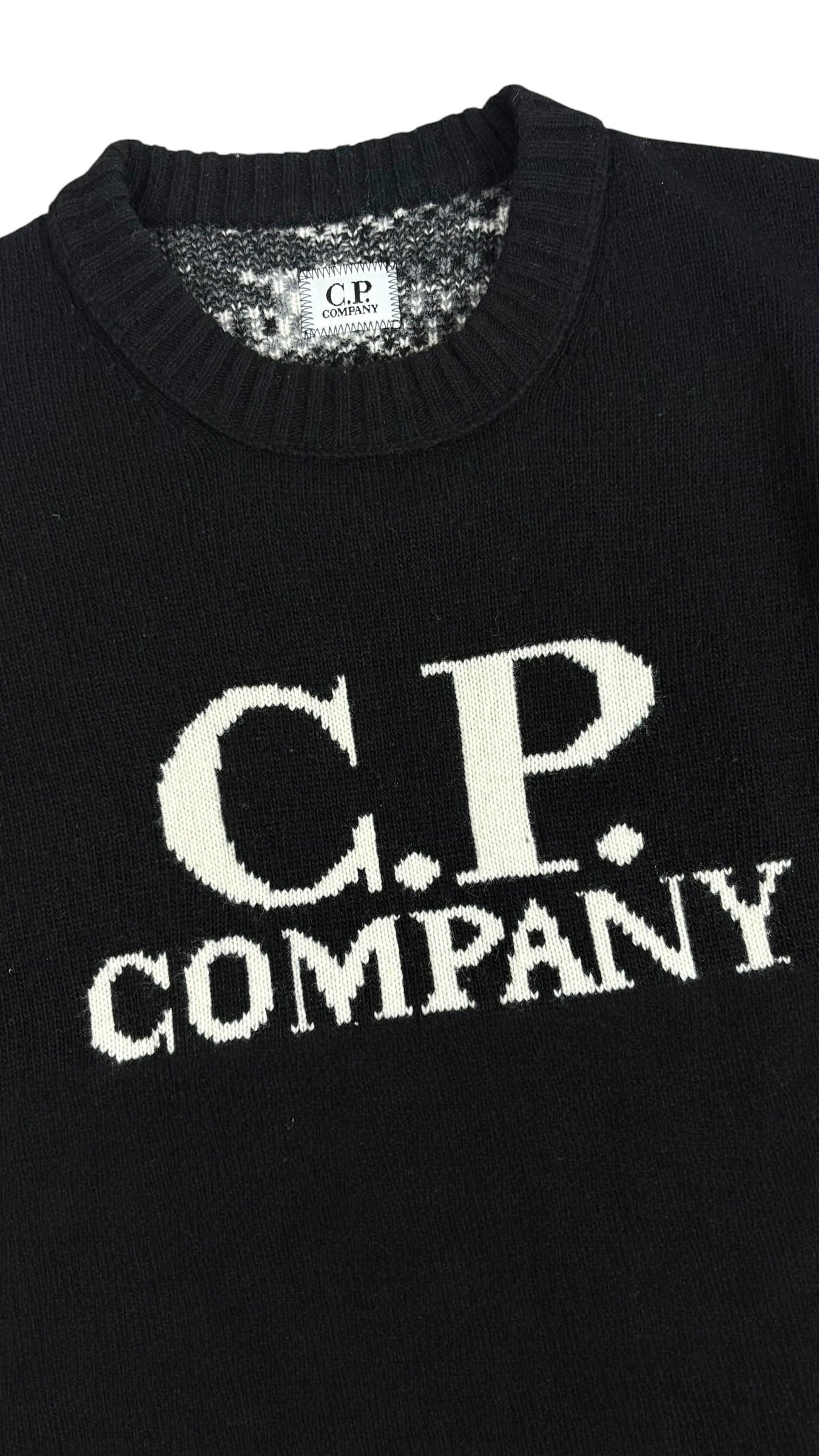PULL C.P COMPANY - NOIR - TAILLE 46