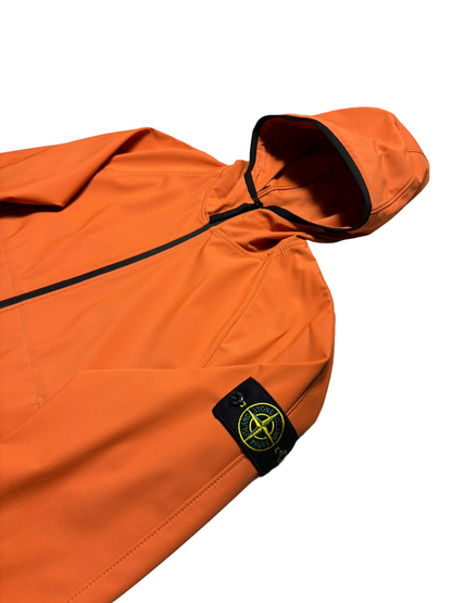 VESTE STONE ISLAND LIGHT SOFT SHELL-R E.DYE TECHNOLOGY IN RECYCLED POLYESTER