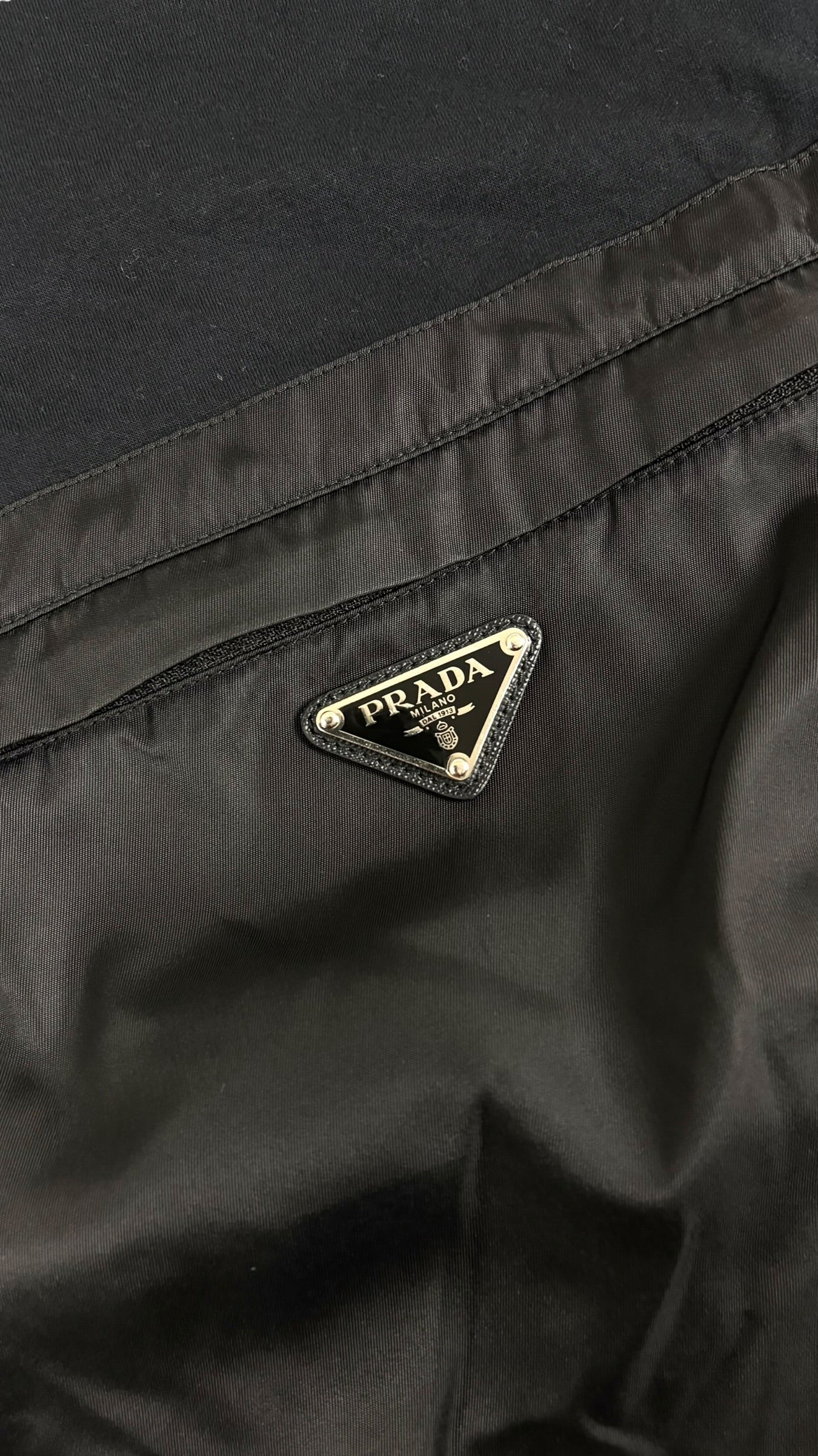 TEE-SHIRT PRADA - NOIR - TAILLE S