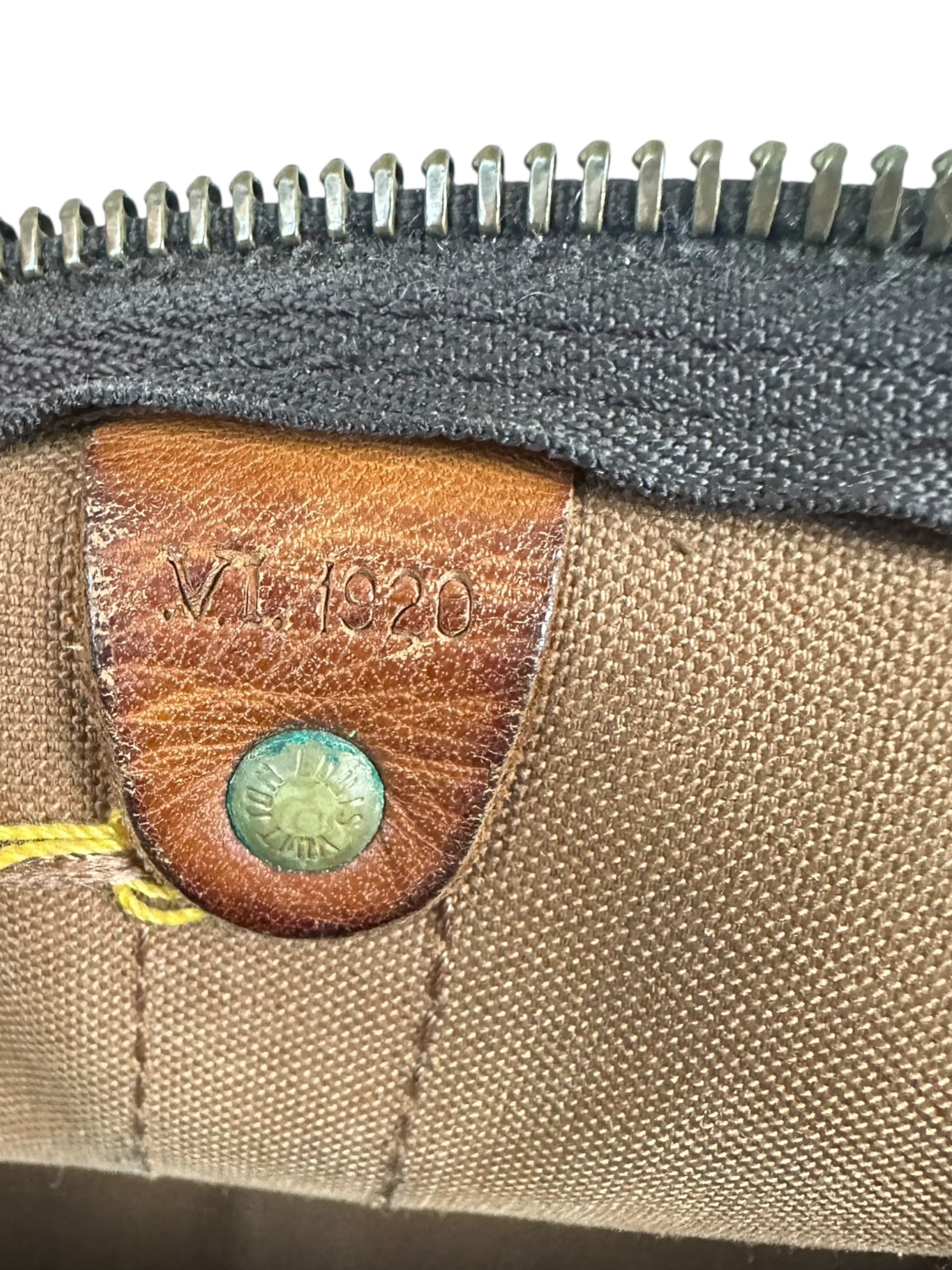 SAC LOUIS VUITTON KEEPALL 50 - TOILE MONOGRAM - MARRON - VI1920