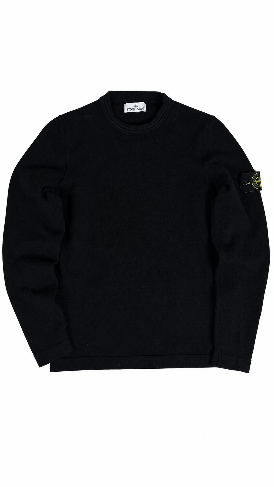 Pull Crewneck Stone Island noir taille S - vue 1/4