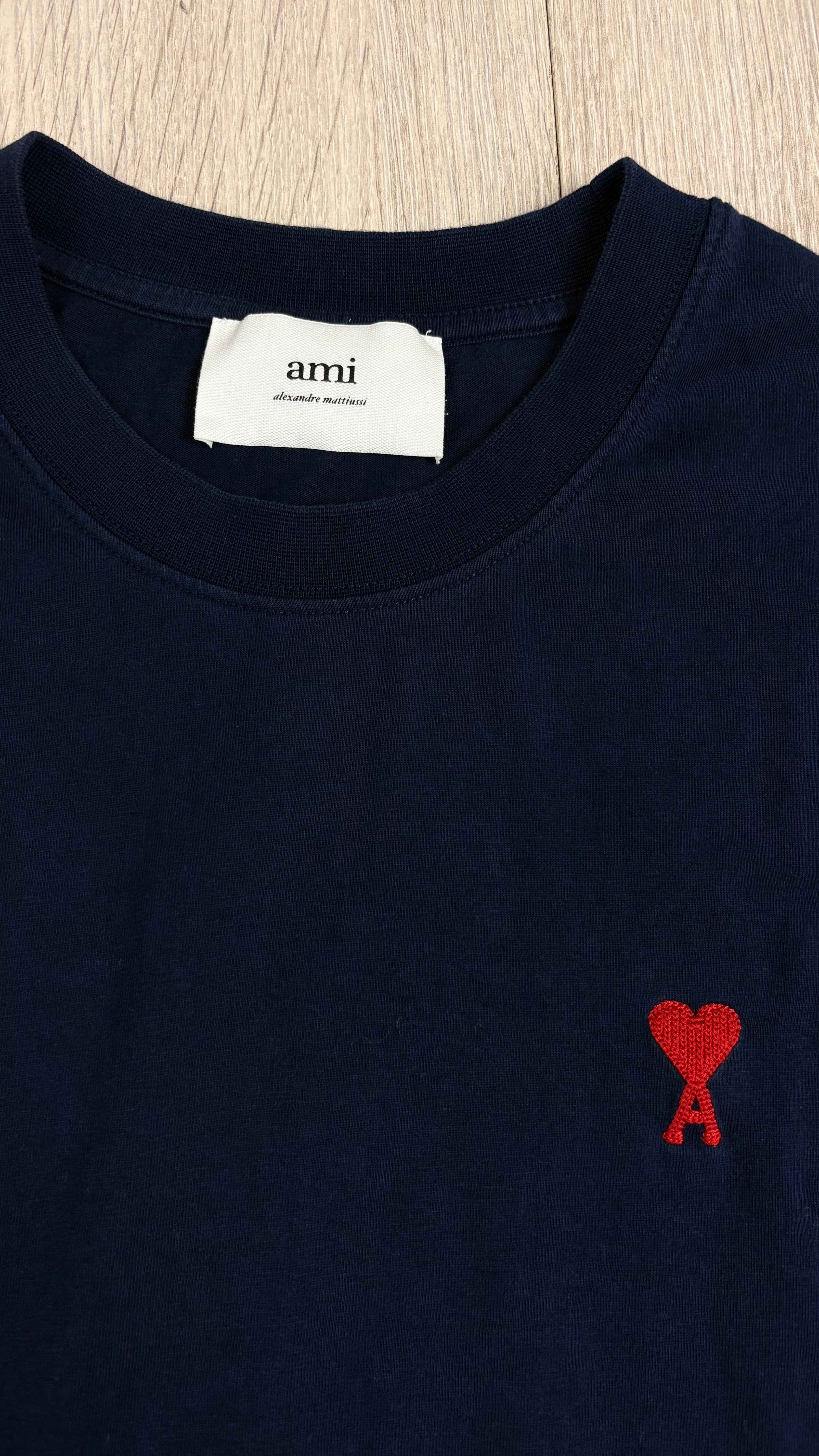 Tee-shirt Ami Paris marine taille M - vue 2/3