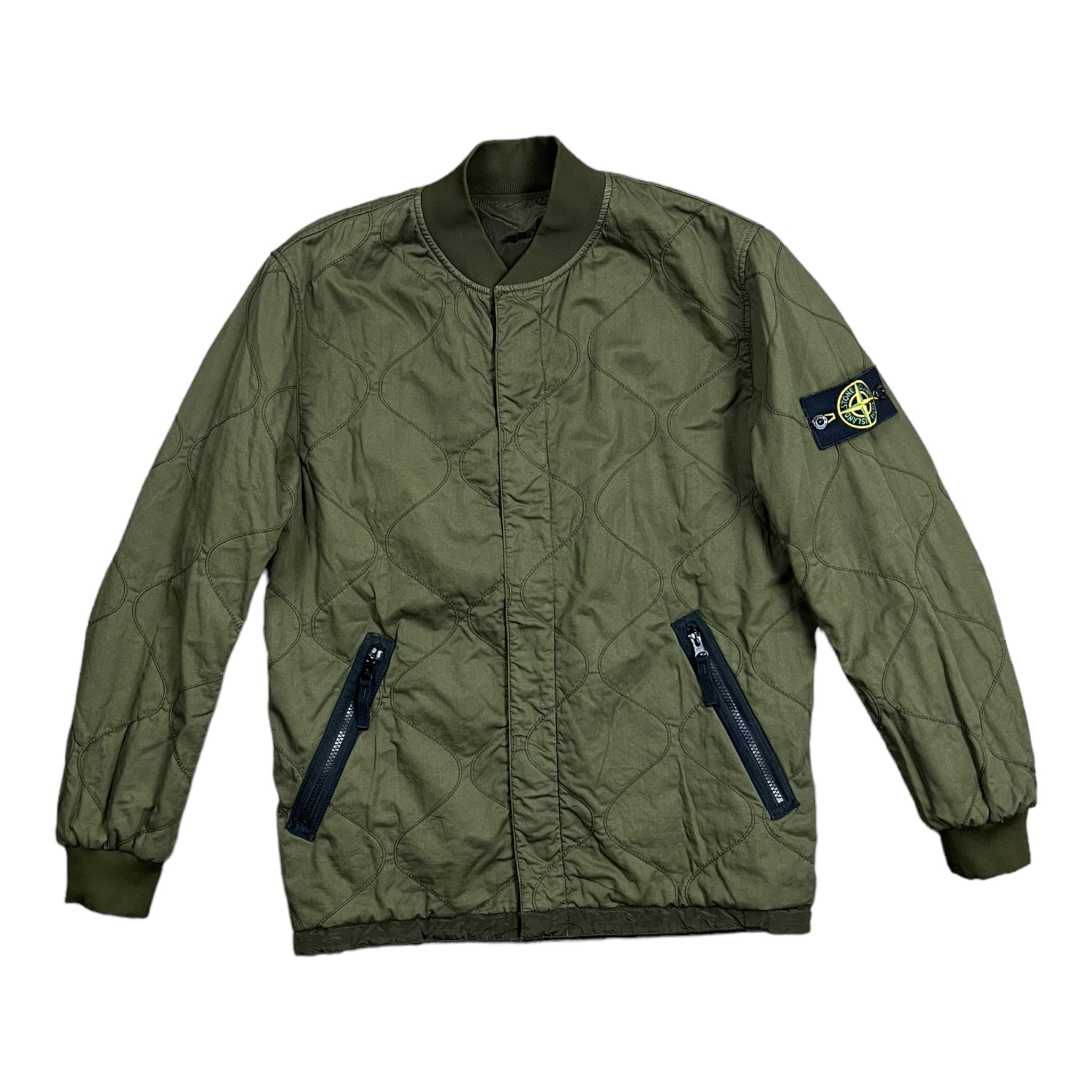 VESTE RÉVERSIBLE STONE ISLAND NYLON MÉTAL - NB08