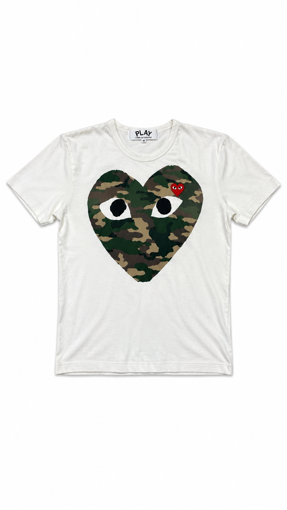 Tee-shirt Comme Des Garçons Play - Blanc - Taille M