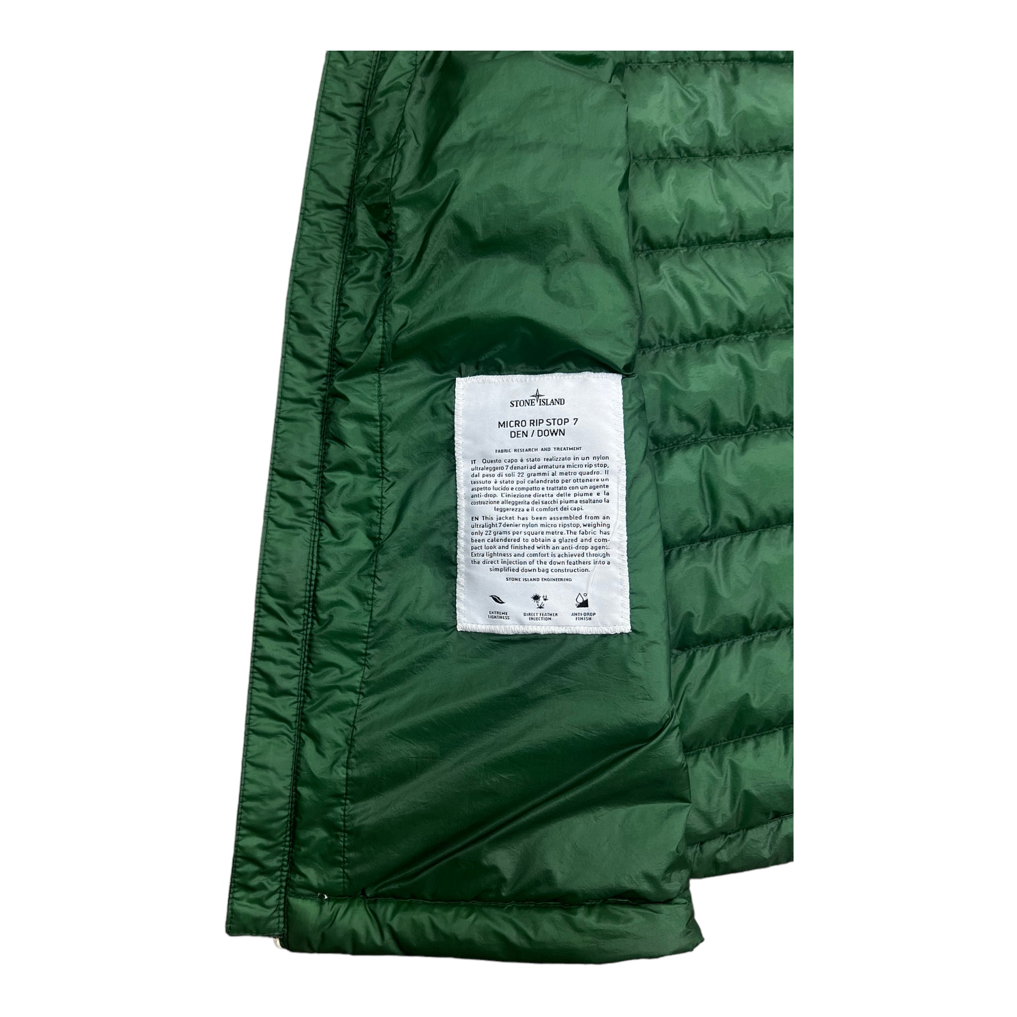 GILET STONE ISLAND MICRO RIP STOP 7 - NB08