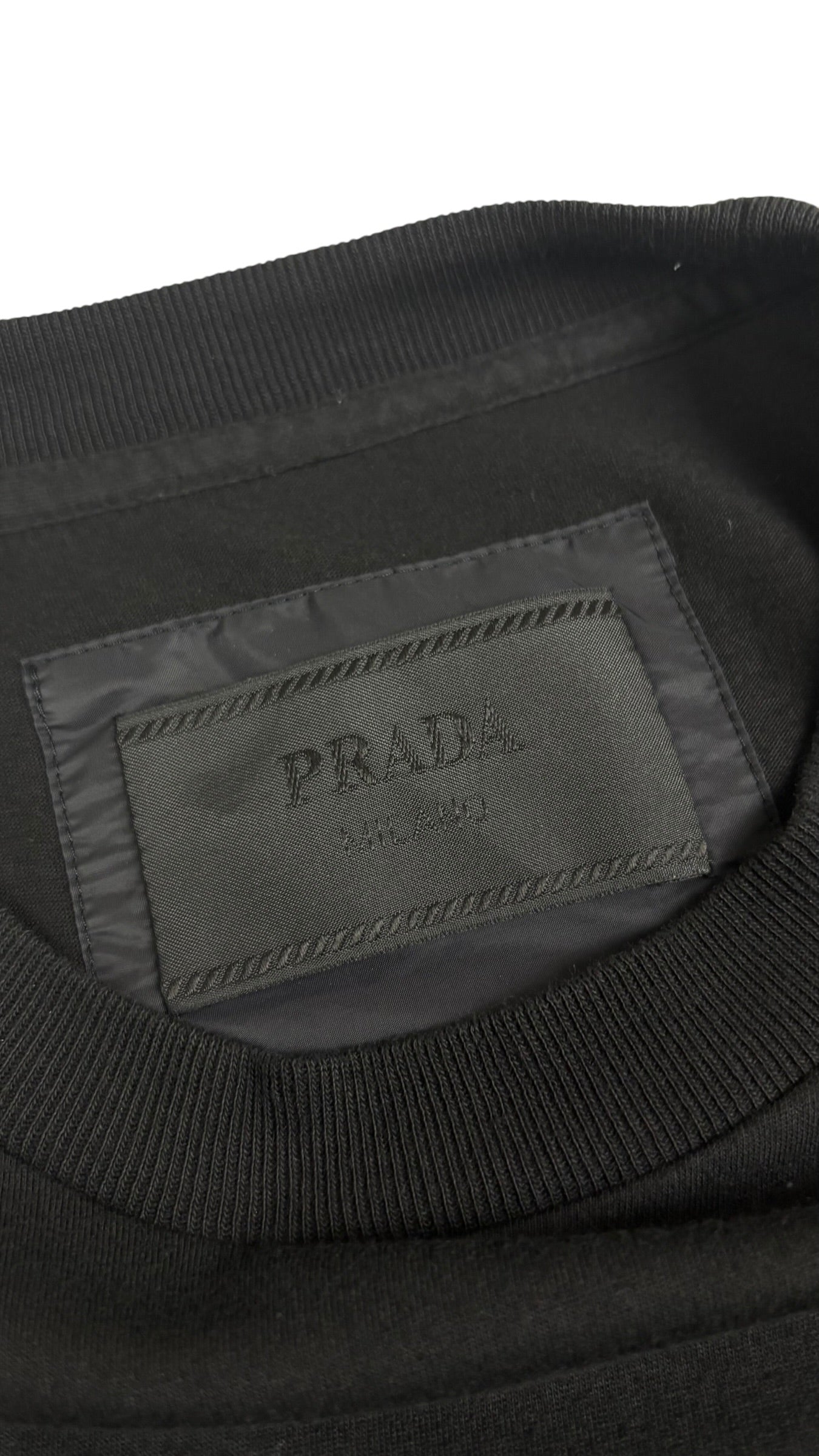 Tee-shirt Prada Poche Zippée noir taille S - vue 4/5
