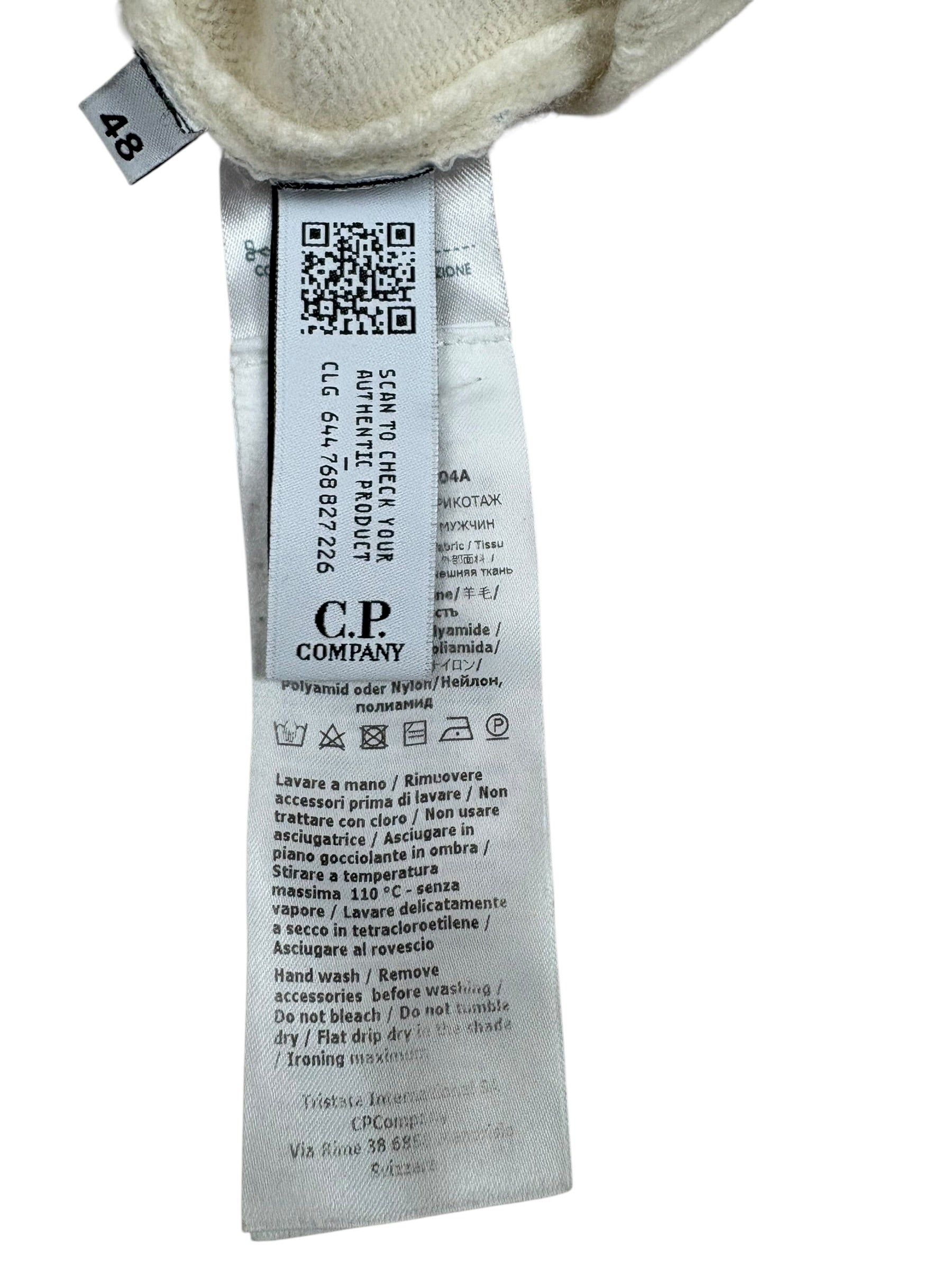 PULL C.P COMPANY - CRÈME - TAILLE 48