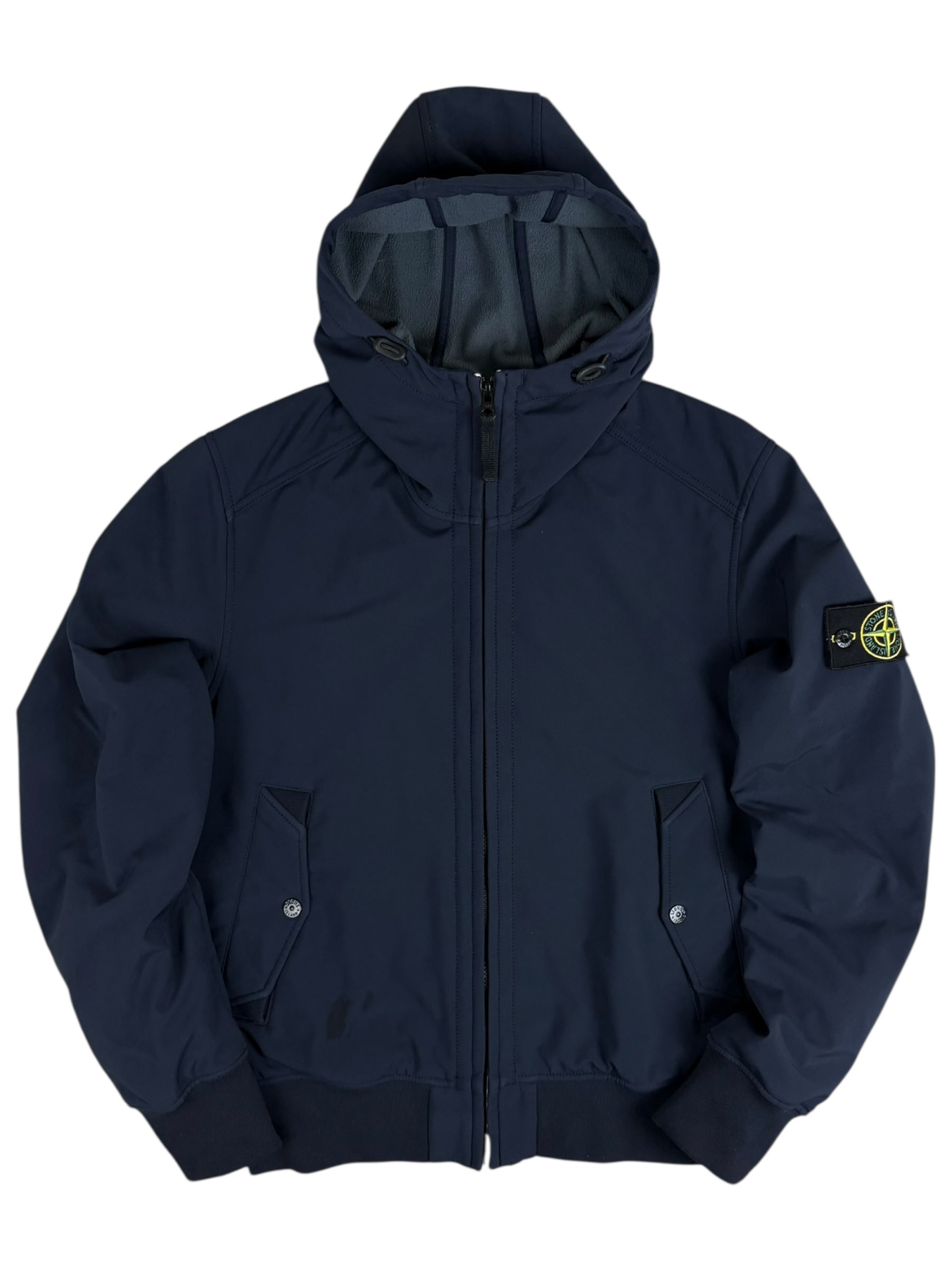 VESTE STONE ISLAND SOFT SHELL-R - MARINE - TAILLE M