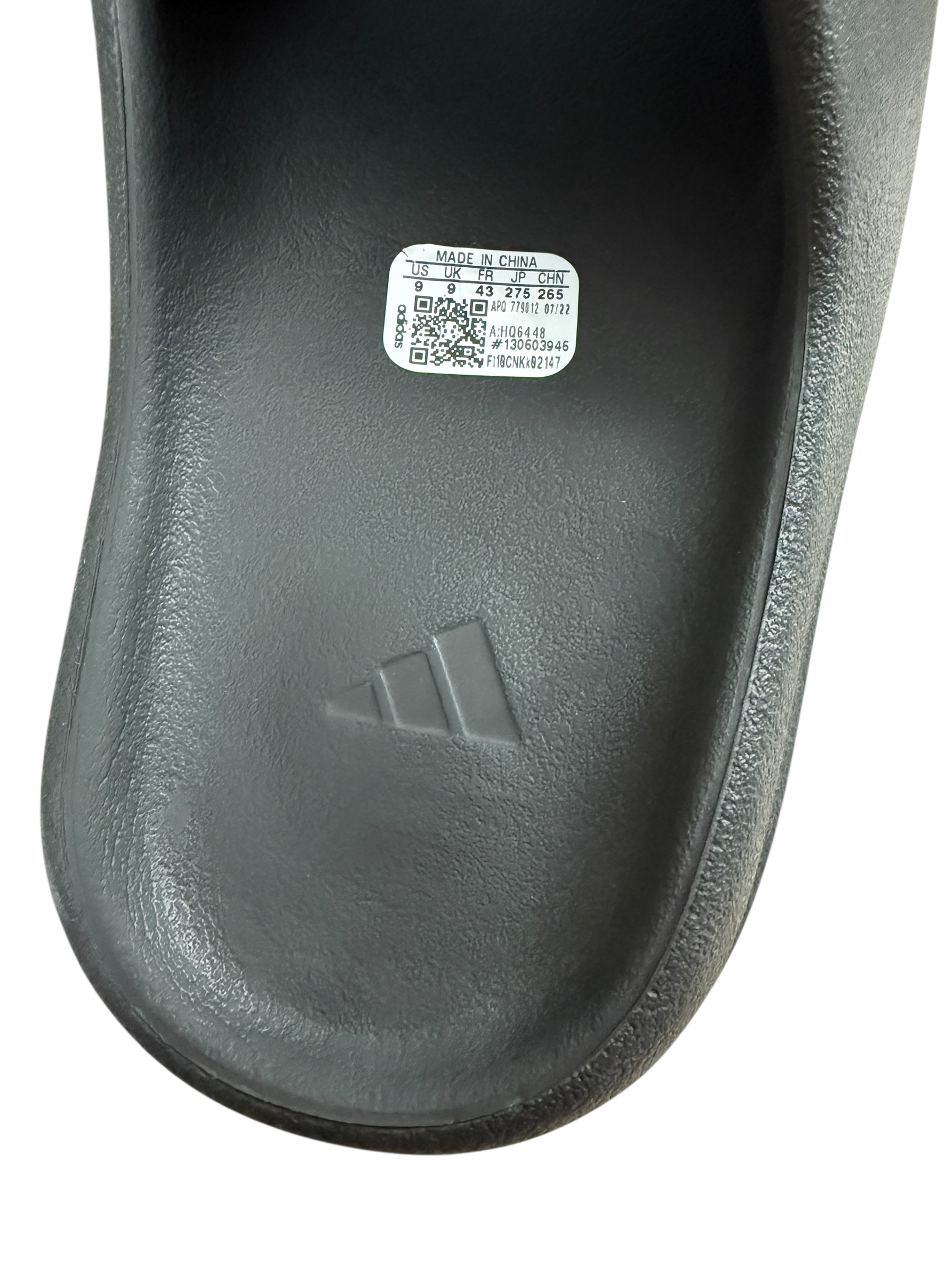 CLAQUETTE YEEZY SLIDE - NOIR - TAILLE 43