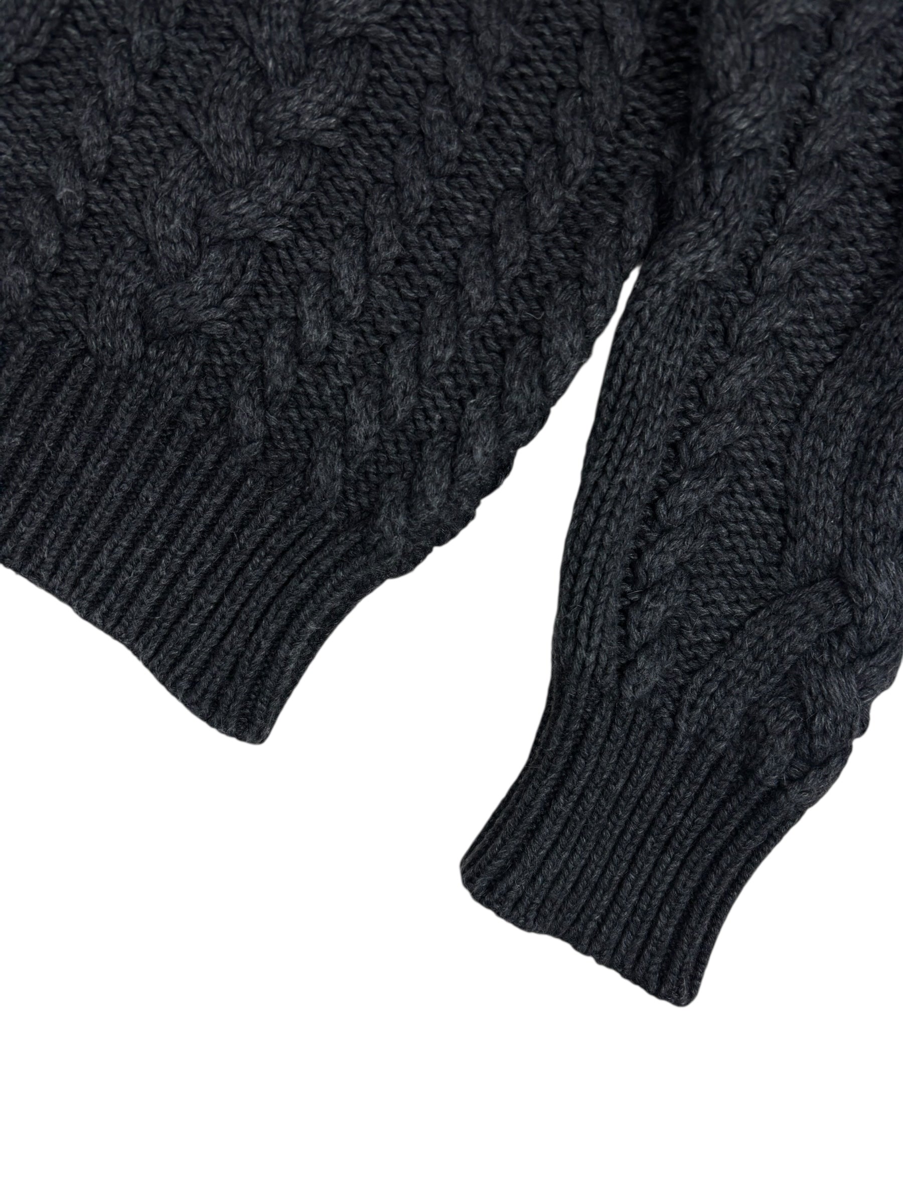 PULL COL ROULÉ MONCLER CICLISTA - GRIS - TAILLE L