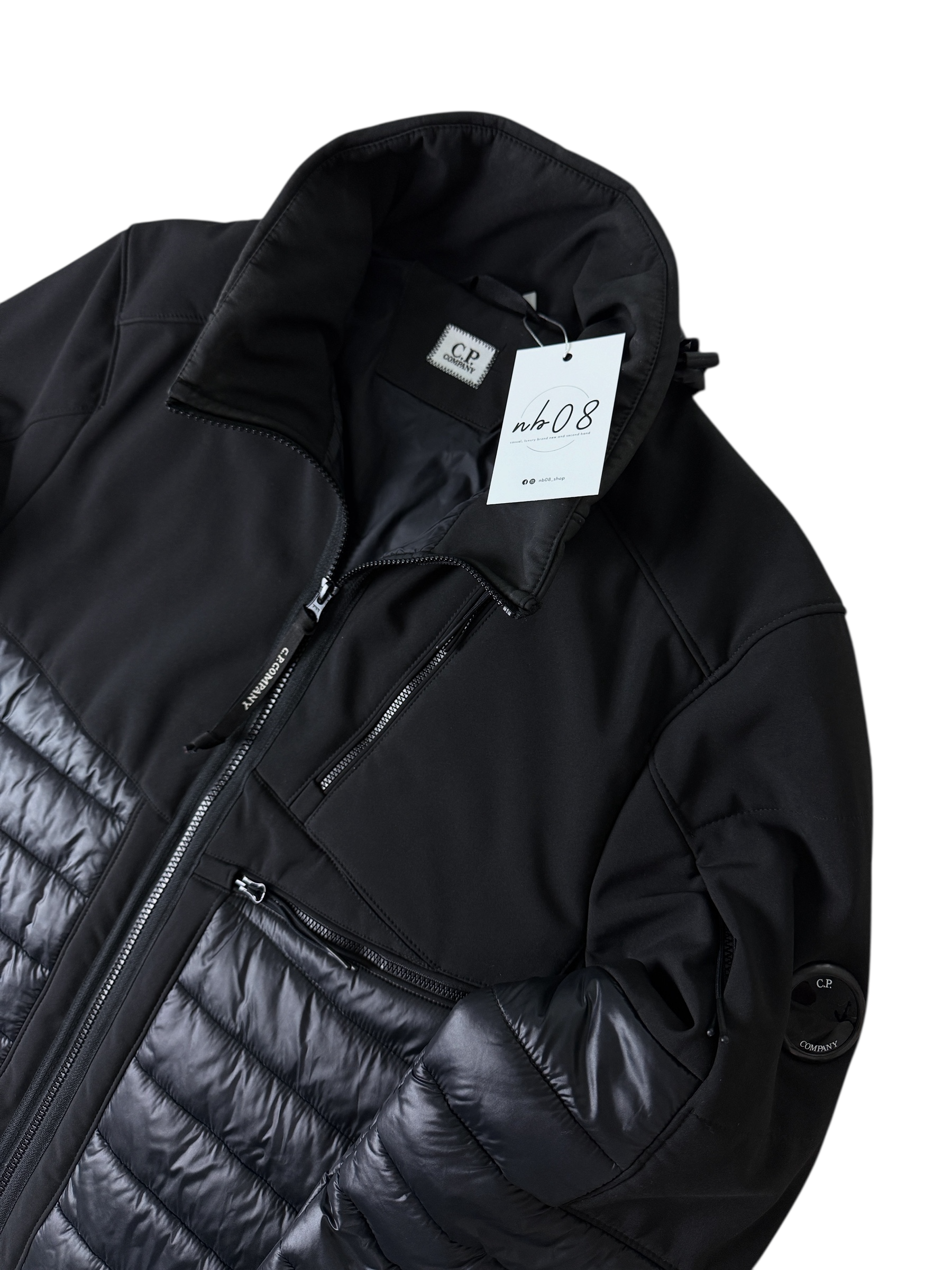 VESTE C.P COMPANY SHELL - NOIR - TAILLE 50