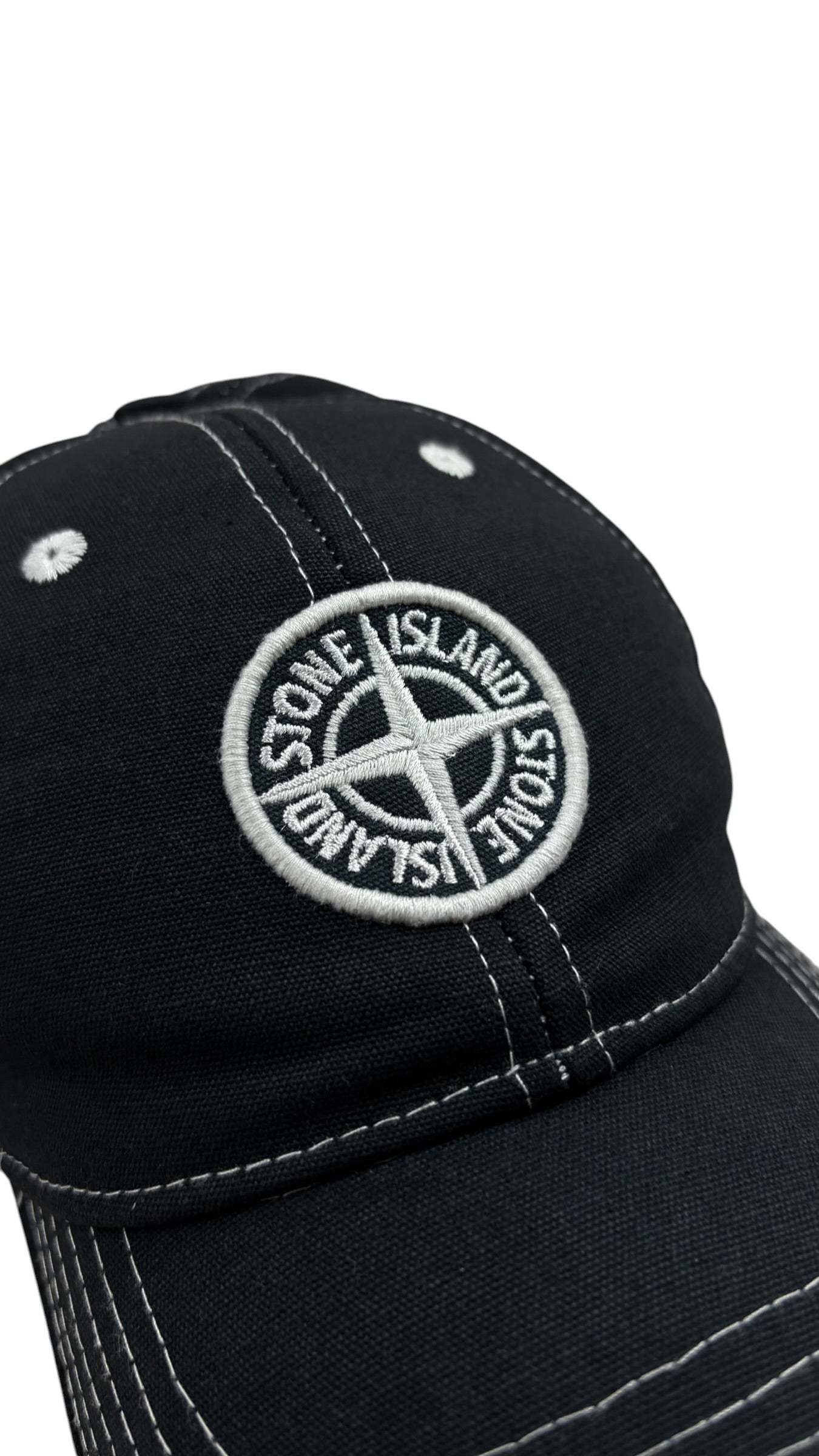 Casquette Stone Island Junior - Noir - Taille 3
