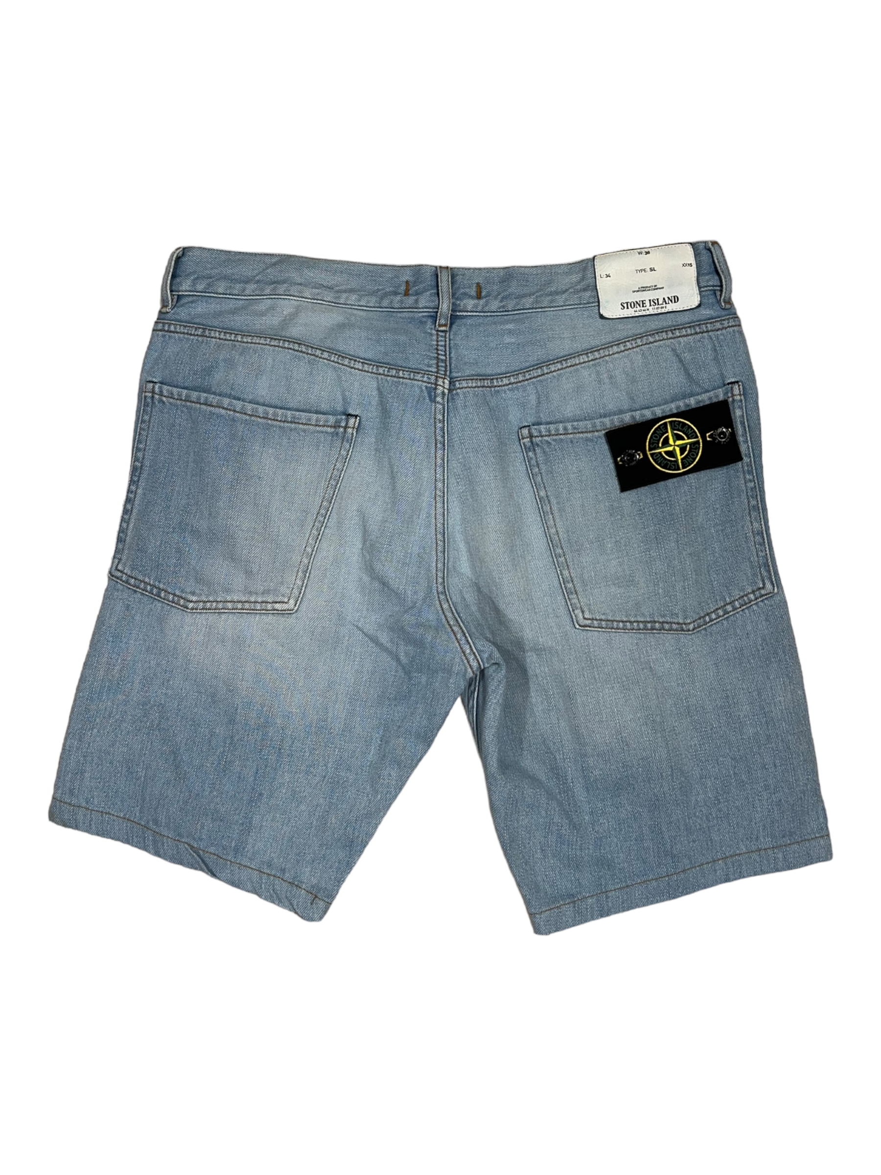 SHORT EN JEAN STONE ISLAND