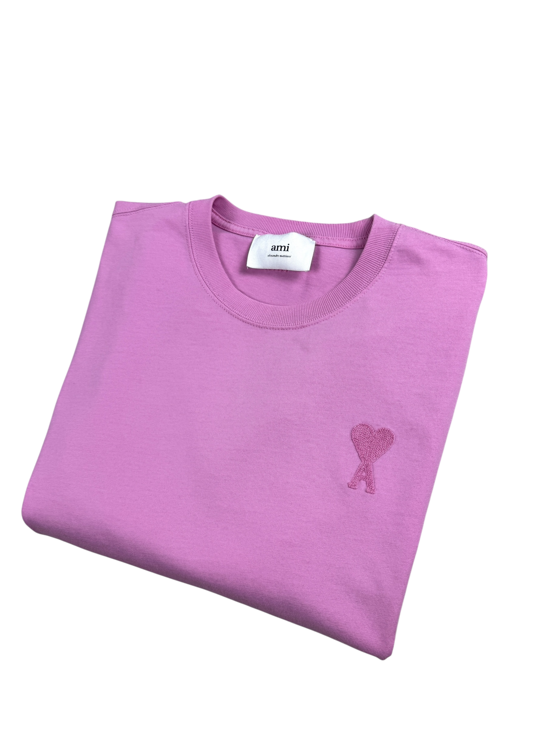 TEE-SHIRT AMI PARIS - LILA - TAILLE S