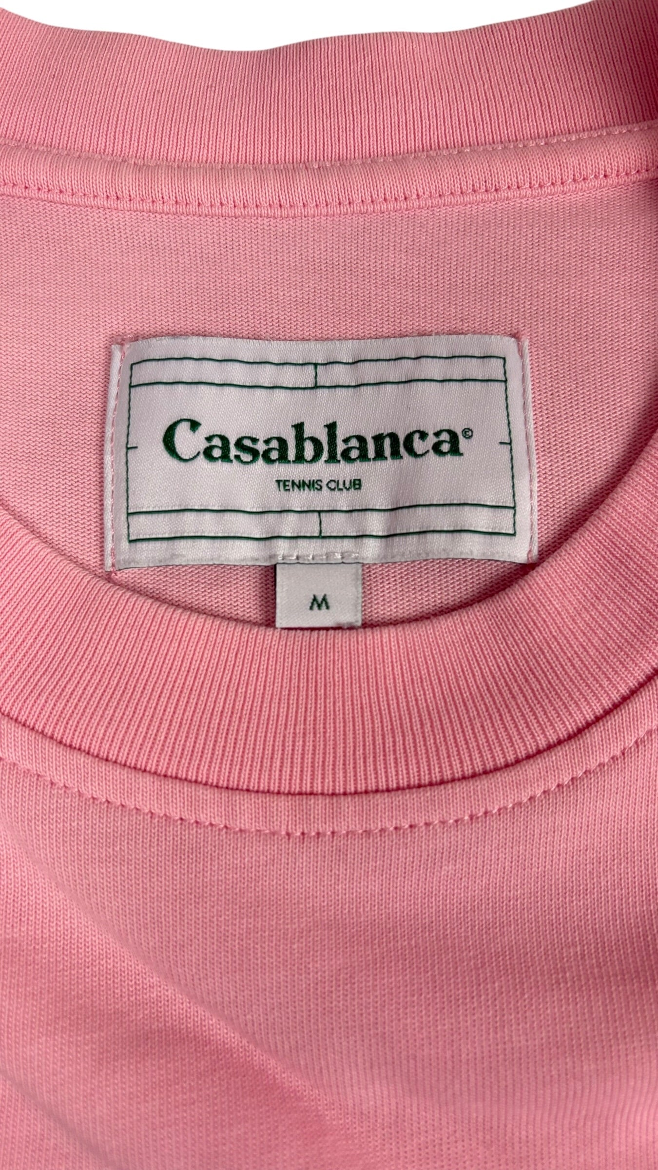 TEE-SHIRT CASABLANCA - ROSE - TAILLE M