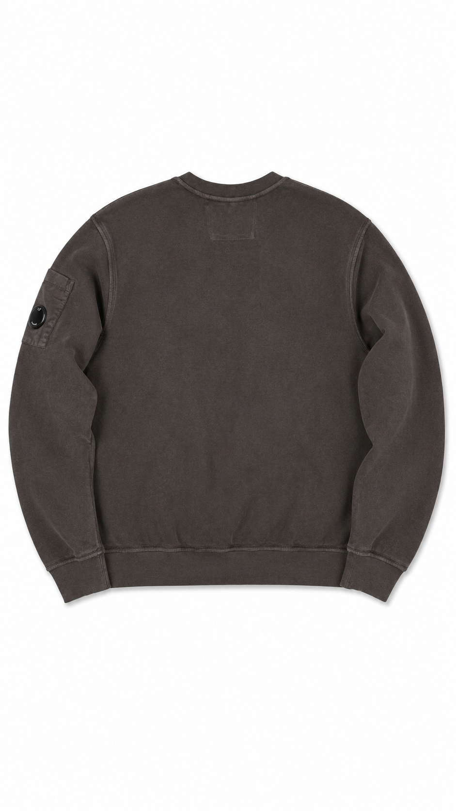 Crewneck C.P Company coton brossé - Marron rose foncé - Taille L