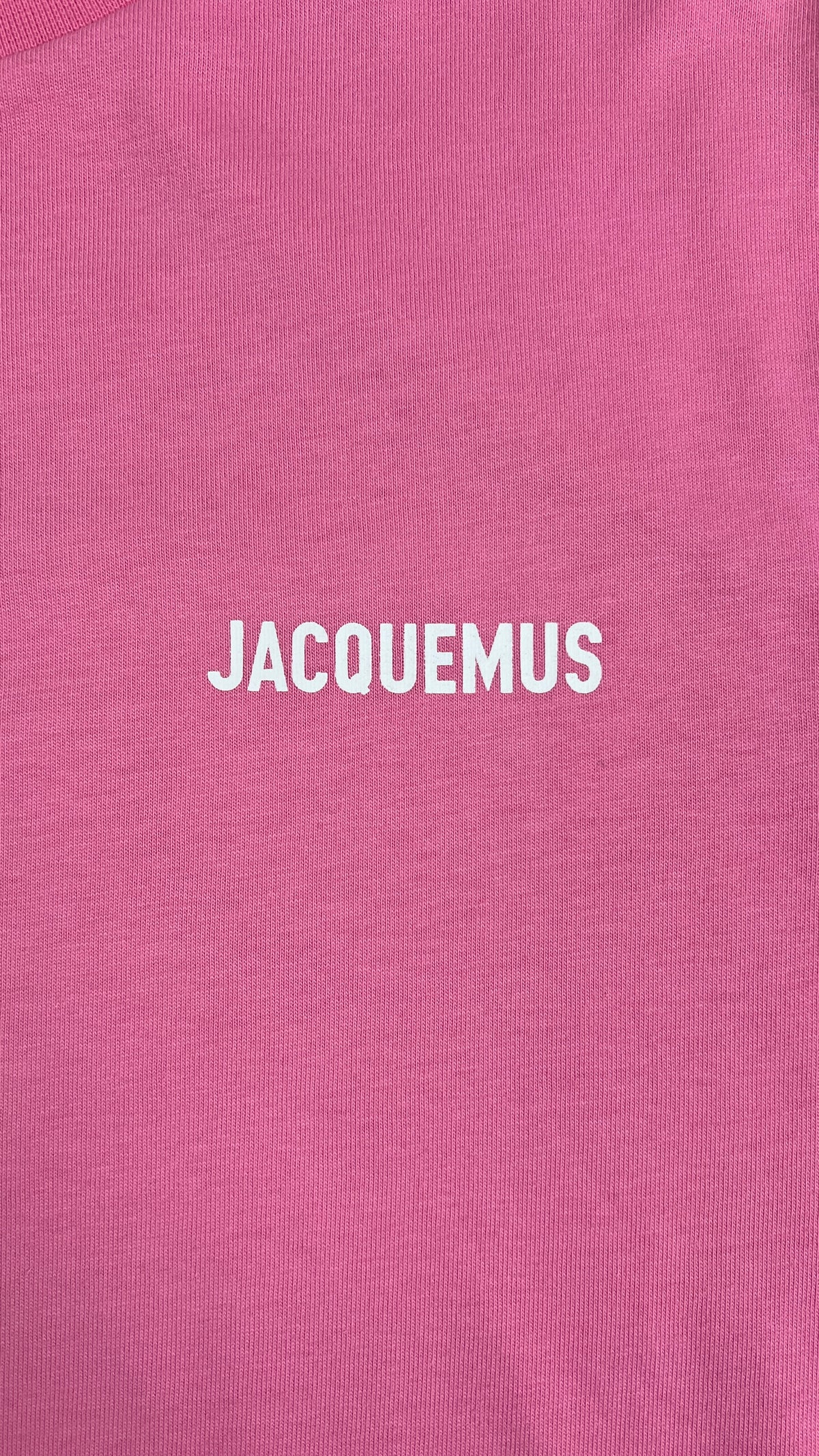 Tee-shirt Jacquemus Logo, Rose, Taille S — photographie complémentaire 3