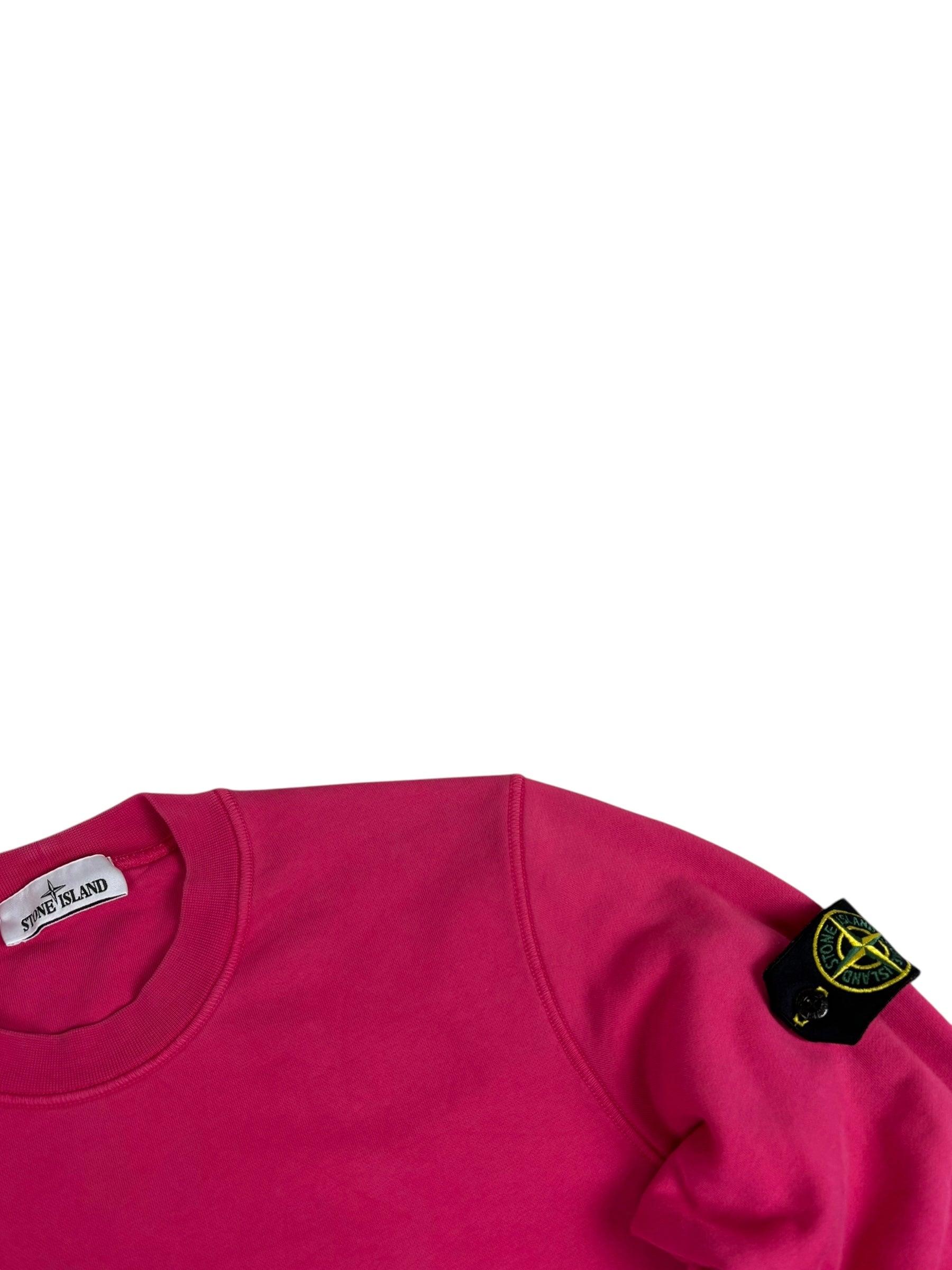 CREWNECK STONE ISLAND - ROSE - TAILLE S