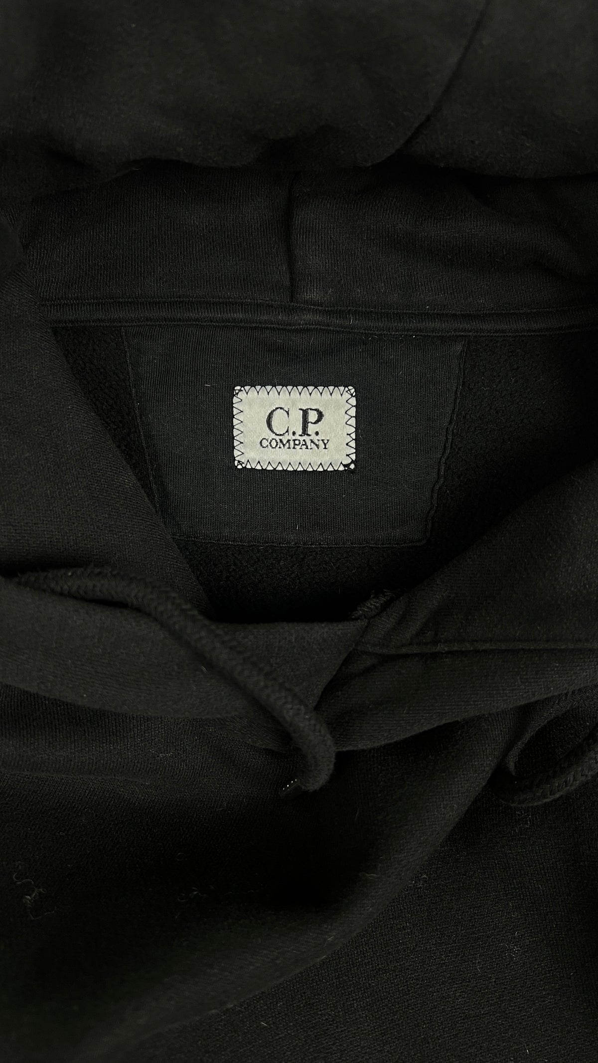Sweat-shirt Hoodie C.P Company Lens, Noir, Taille M — photographie complémentaire 4