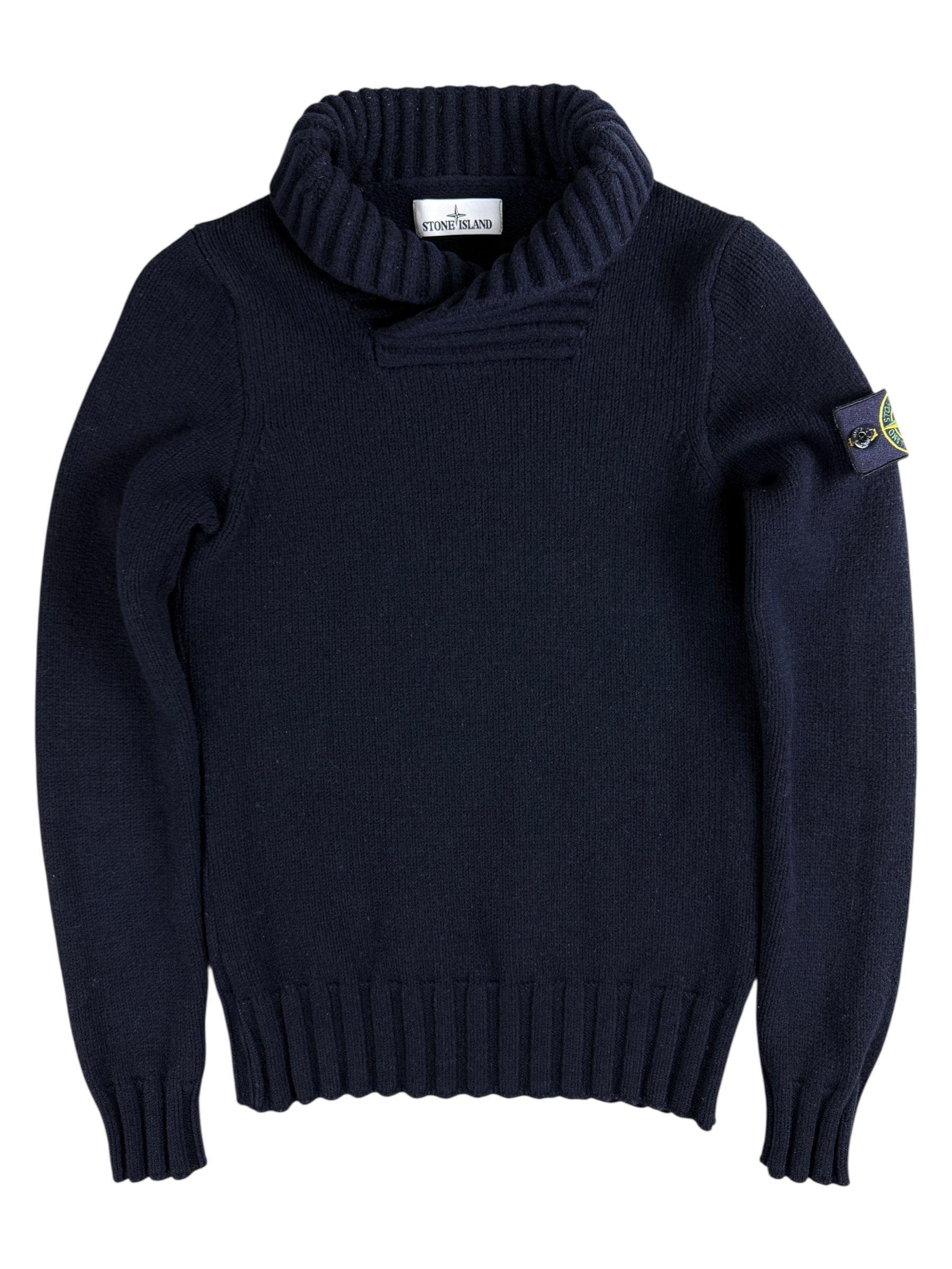 PULL STONE ISLAND - MARINE - TAILLE S