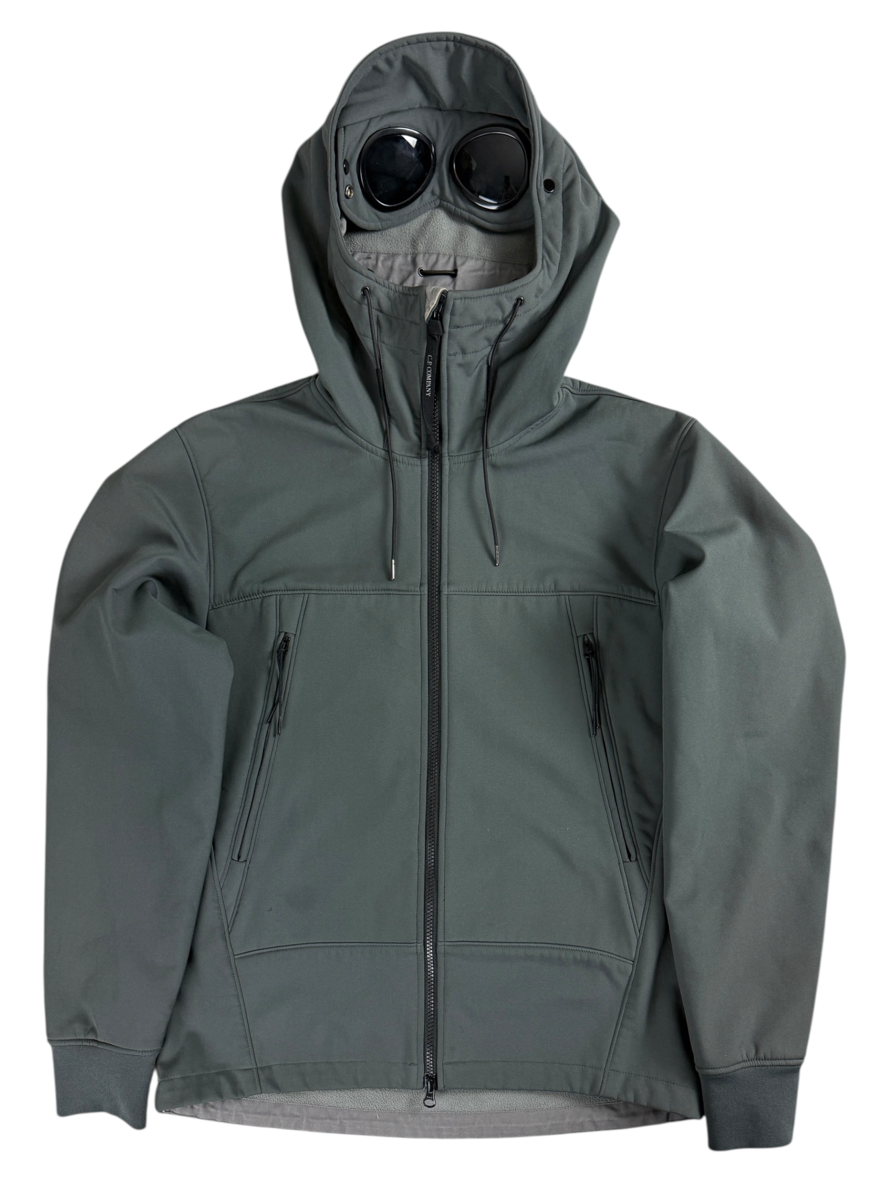 VESTE C.P COMPANY SHELL-R GOGGLE JACKET - GRIS - TAILLE M