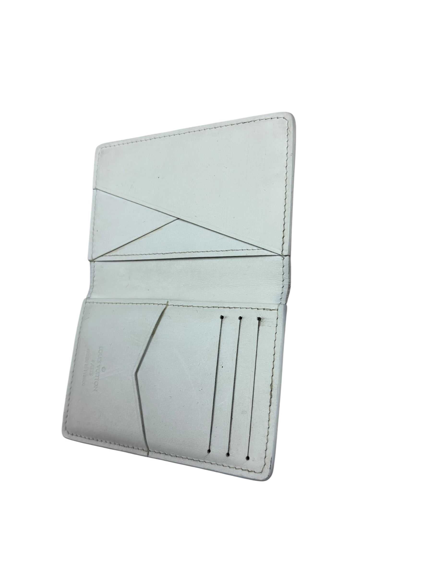 PORTE CARTE LOUIS VUITTON - BLANC - TAILLE UNI