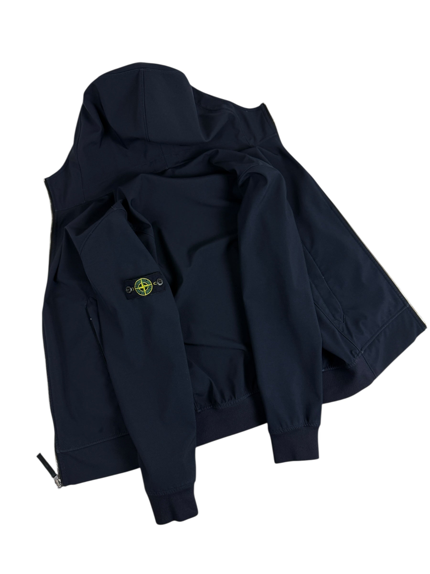 VESTE STONE ISLAND SHELL - MARINE - TAILLE 12 ANS
