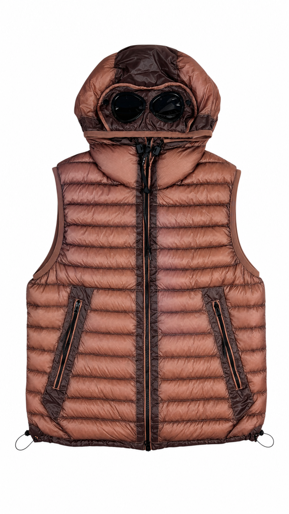 Gilet C.P Company D.D Shell Down Goggle Jacket - Rose - Taille 44 - Neuf