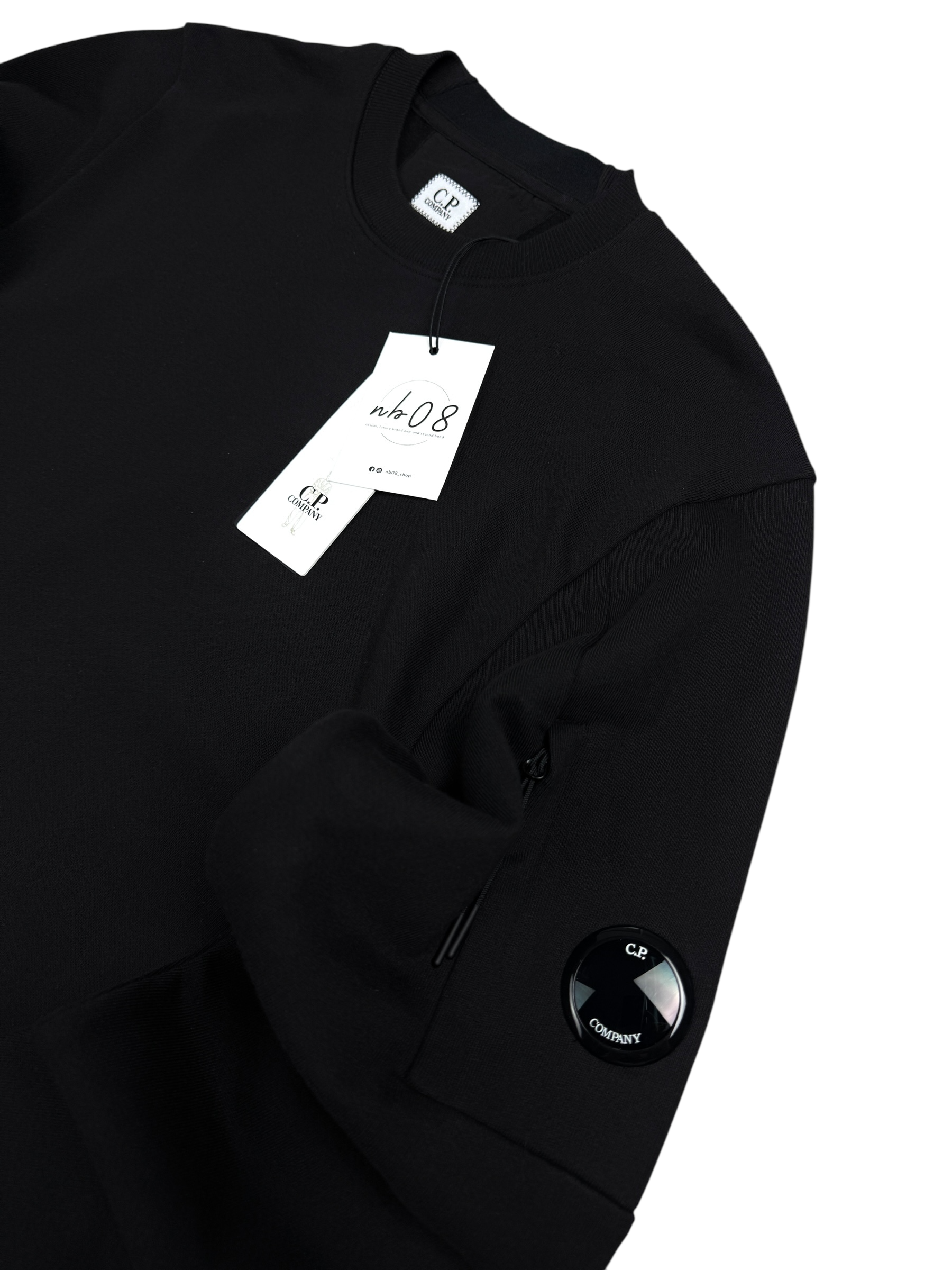 PULL C.P COMPANY - NOIR - NEUF