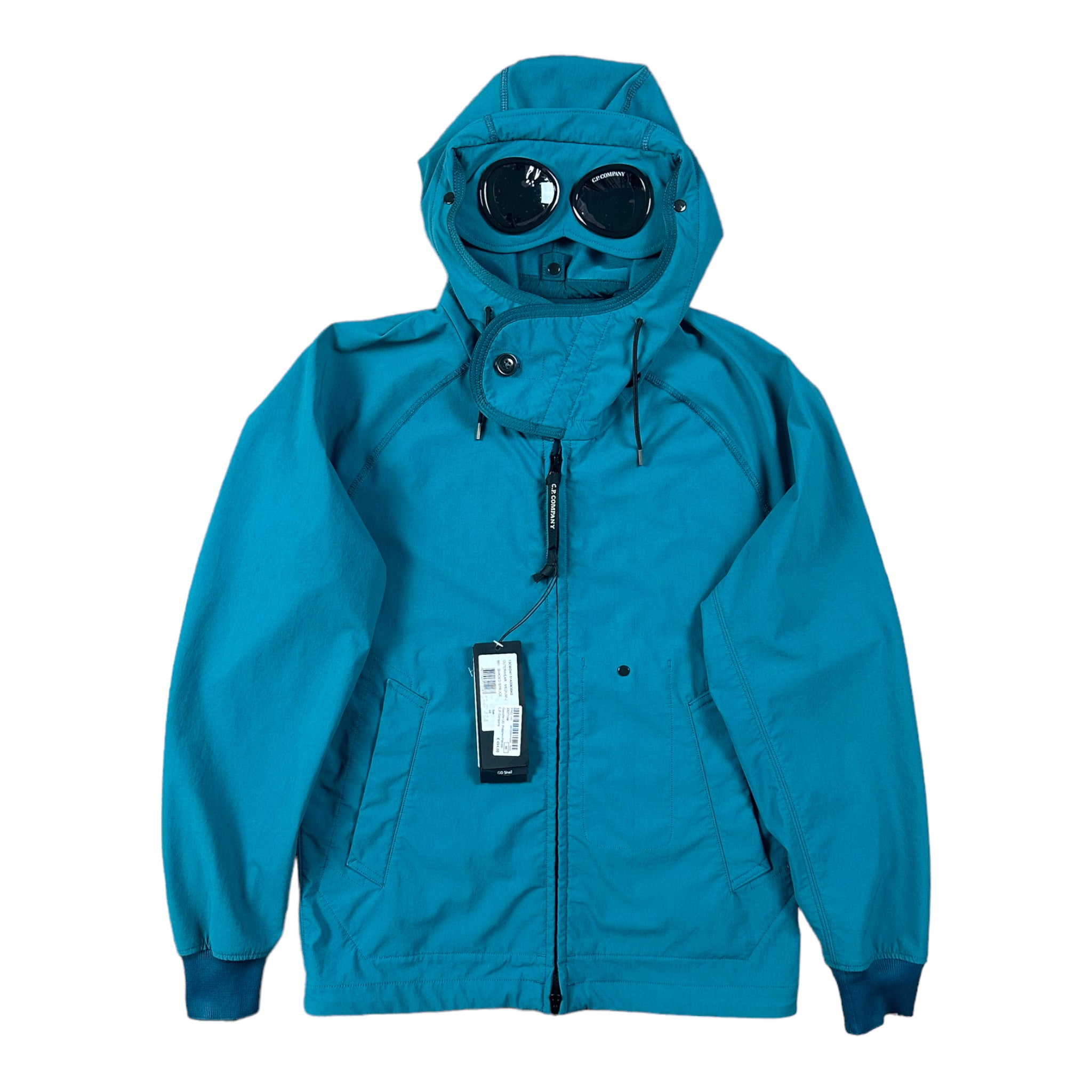 VESTE À CAPUCHE C.P COMPANY GD SHELL GOGGLE JACKET - NB08