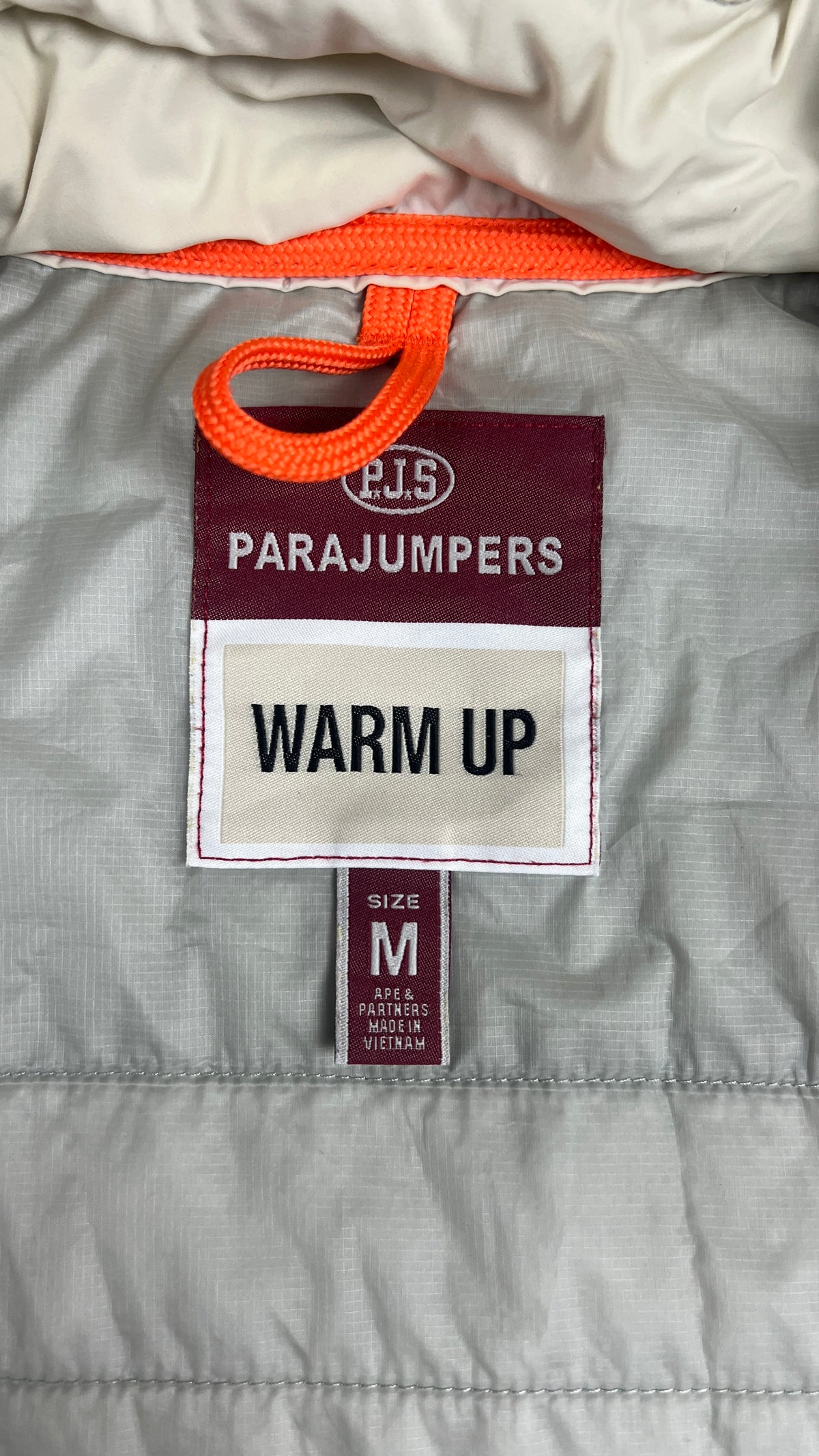 Veste Hybride Parajumpers Warm Up, Gris Clair, Taille M — photographie complémentaire 4