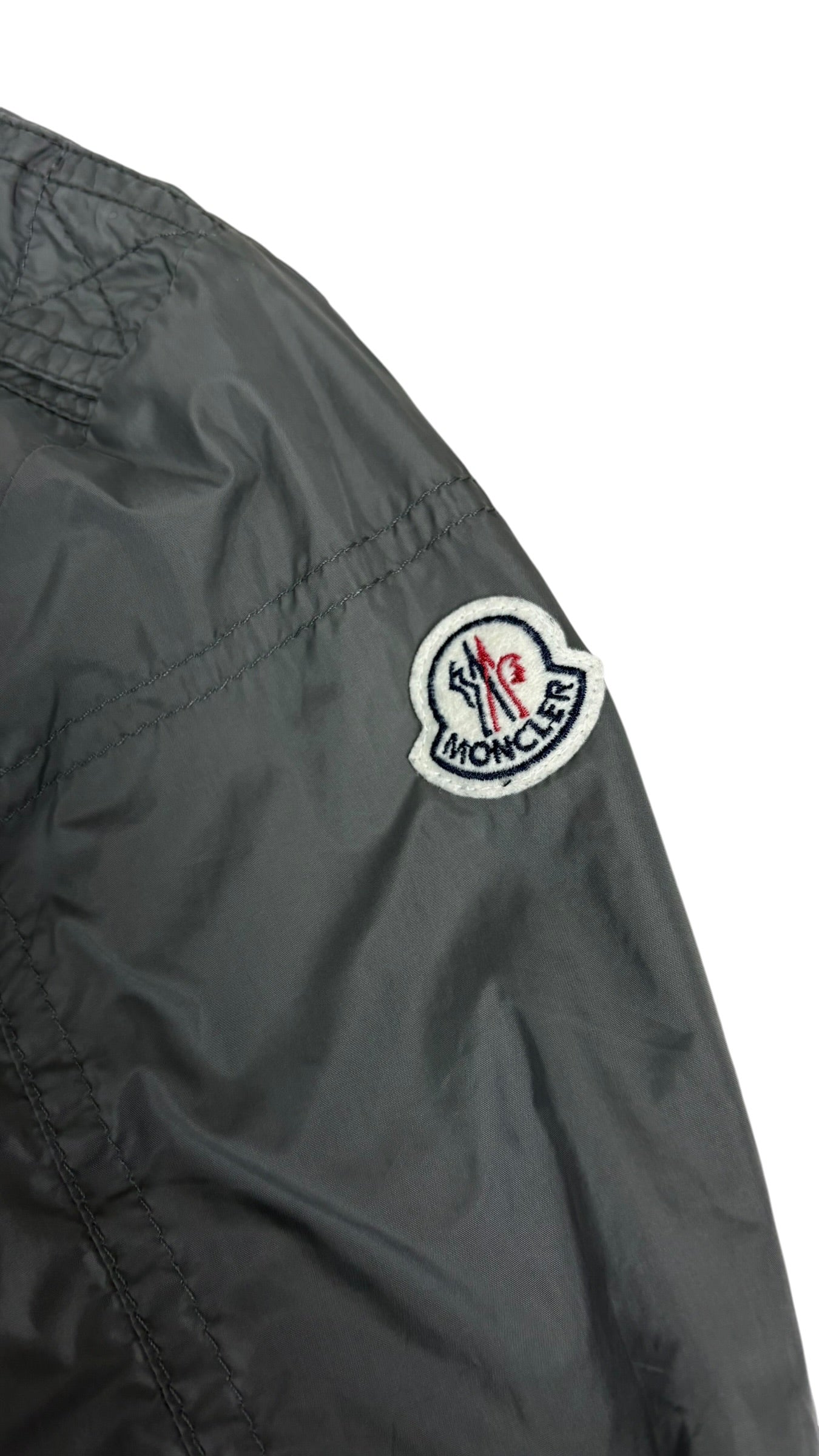 Veste Moncler nylon - Gris - Taille 4