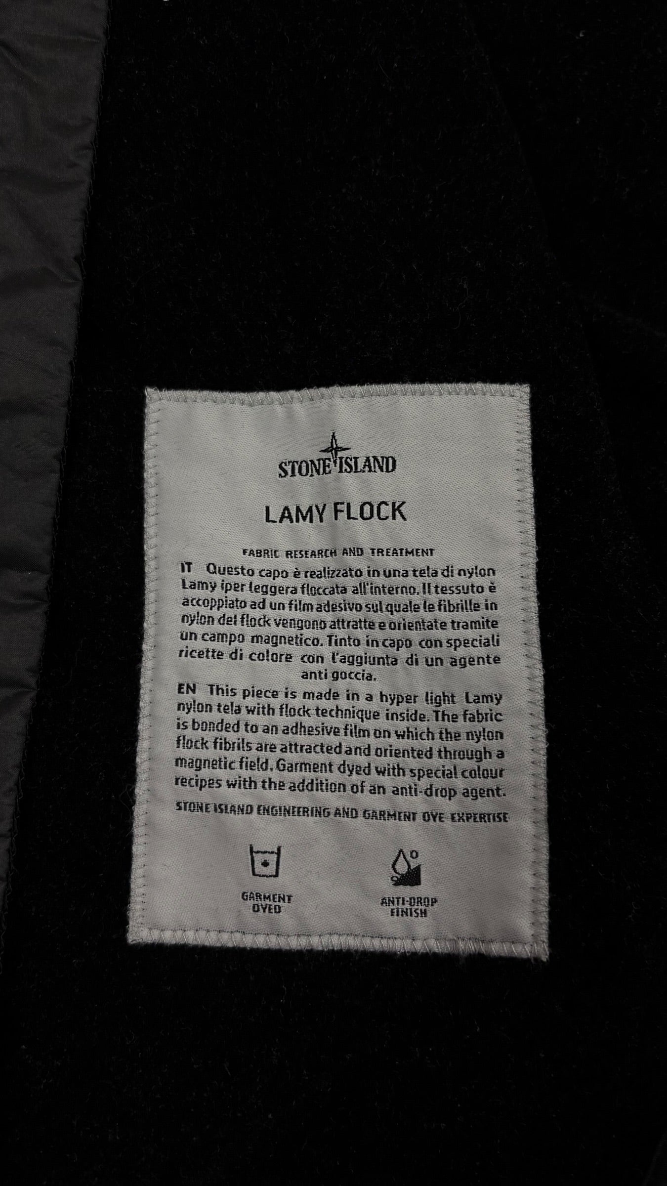 Veste Stone Island Lamy Flock gris taille S - vue 5/5