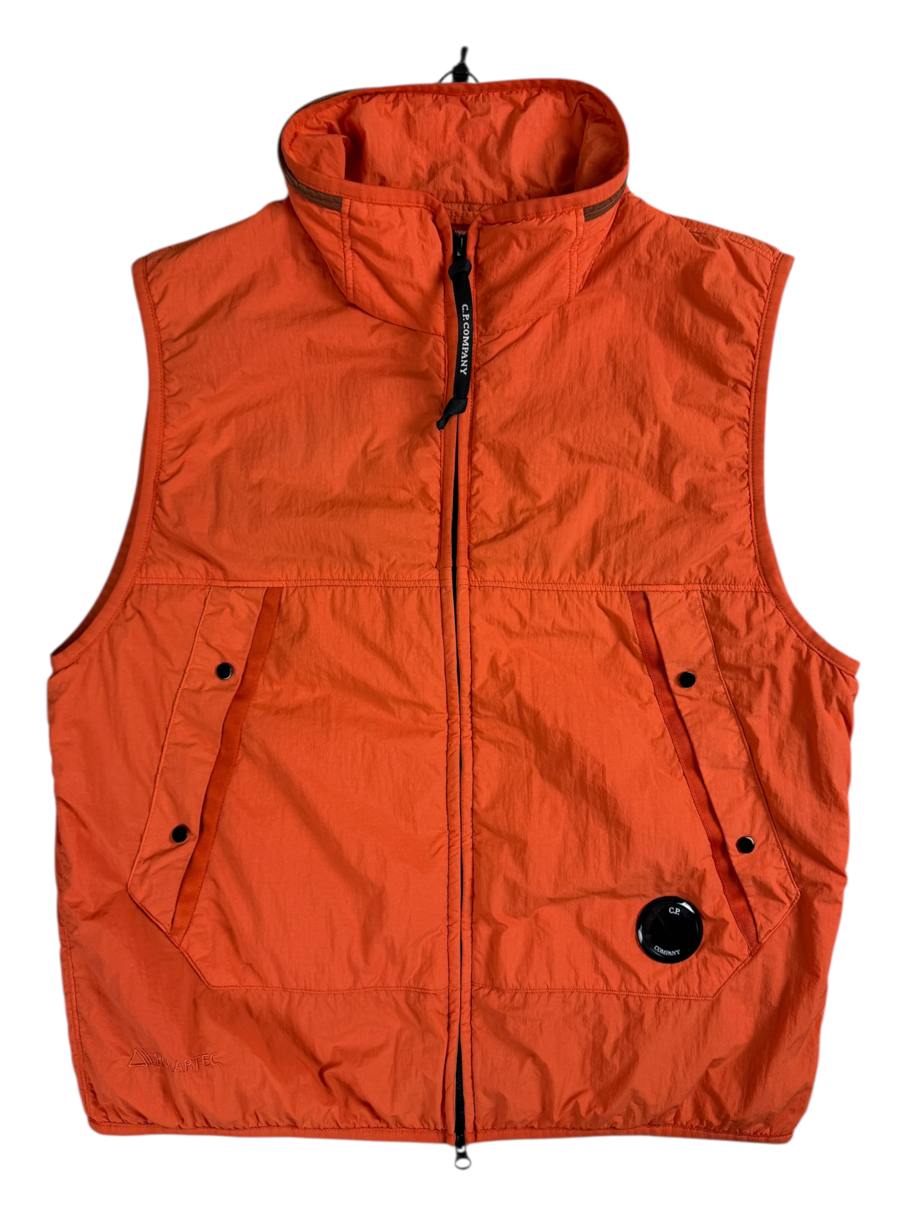 GILET C.P COMPANY G.D.P POLARTEC ORANGE - TAILLE M