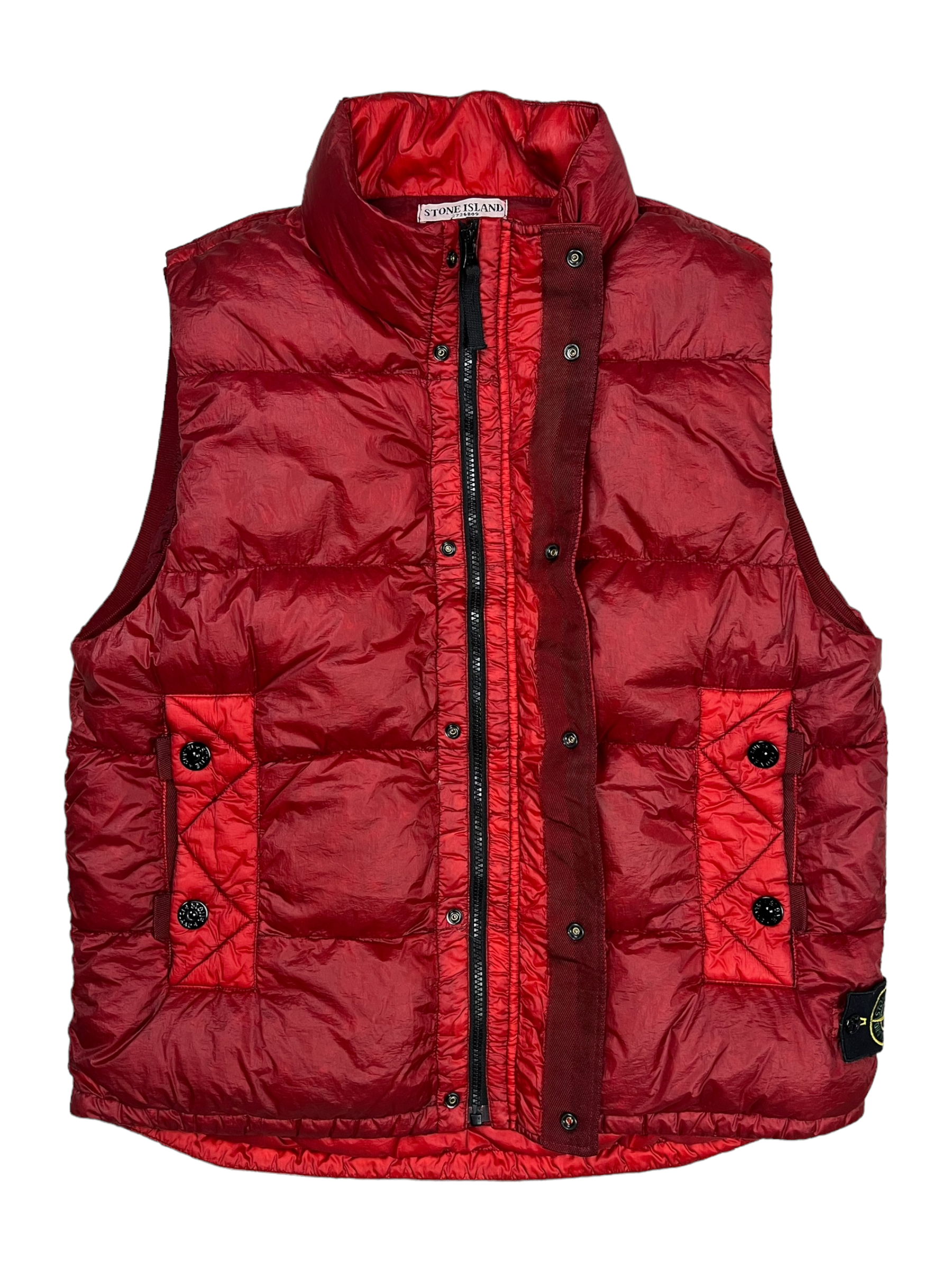 GILET STONE ISLAND GARMENT DYED