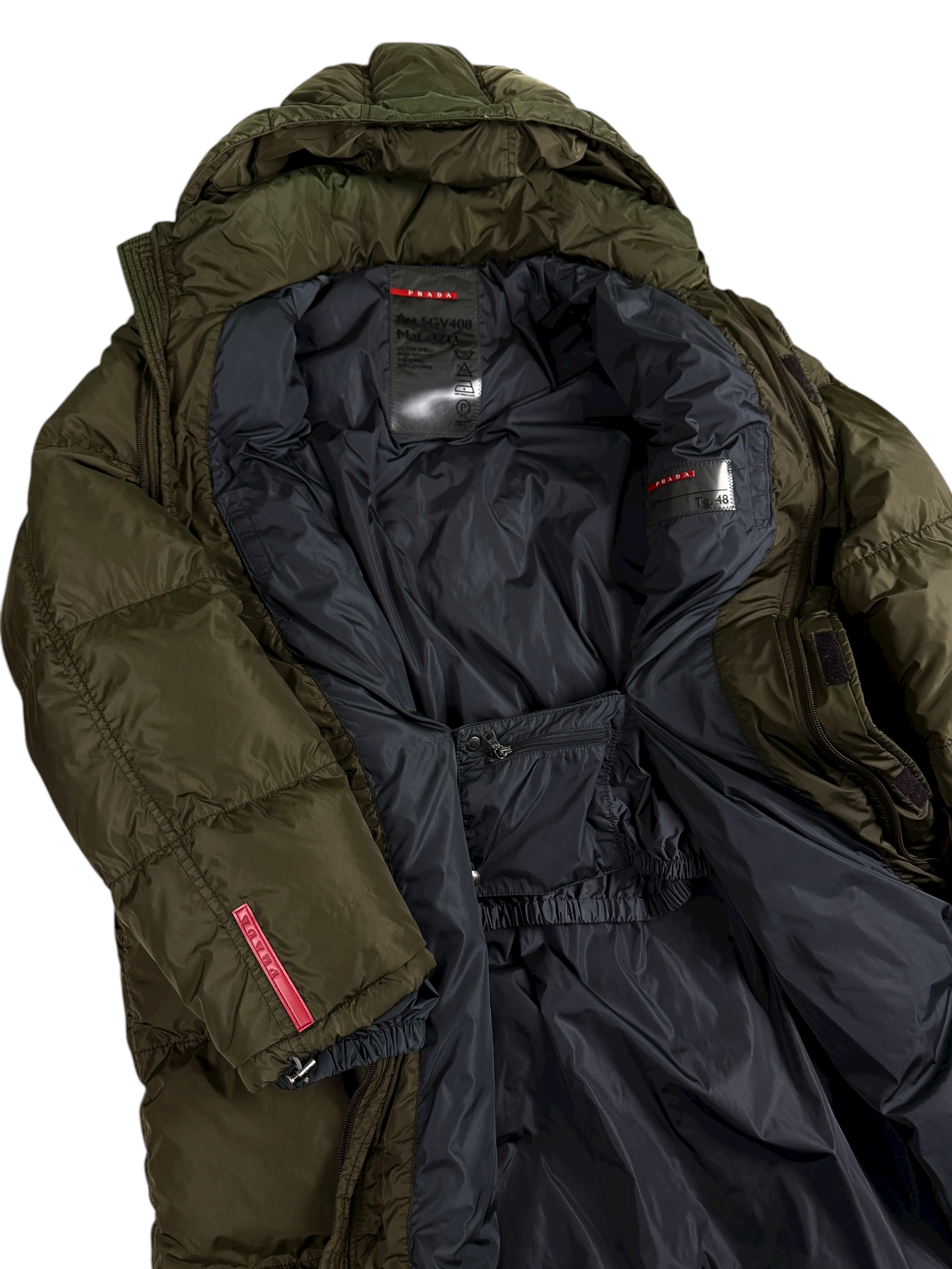 DOUDOUNE PRADA - TAILLE 48 - KAKI