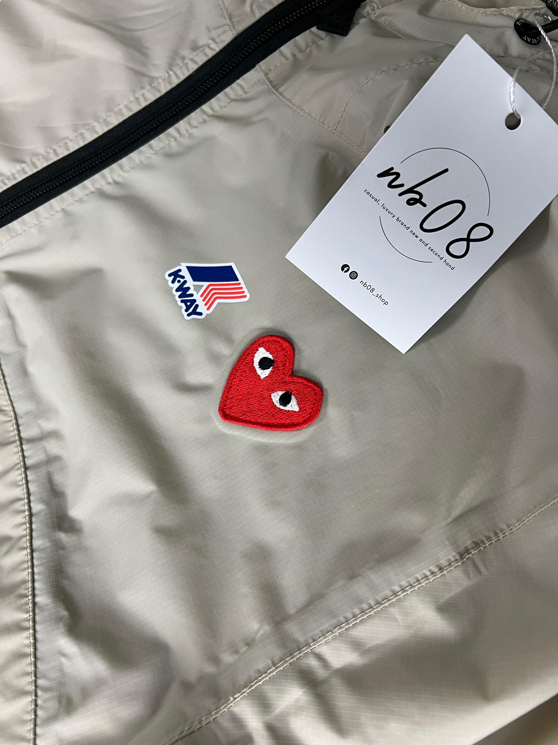 COUPE VENT K-WAY X COMME DES GARÇCONS