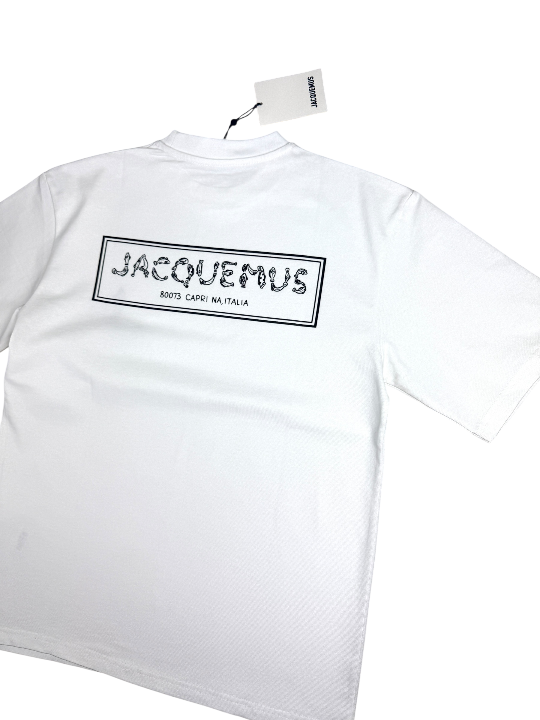 TEE-SHIRT JACQUEMUS MERÙ - BLANC - NEUF