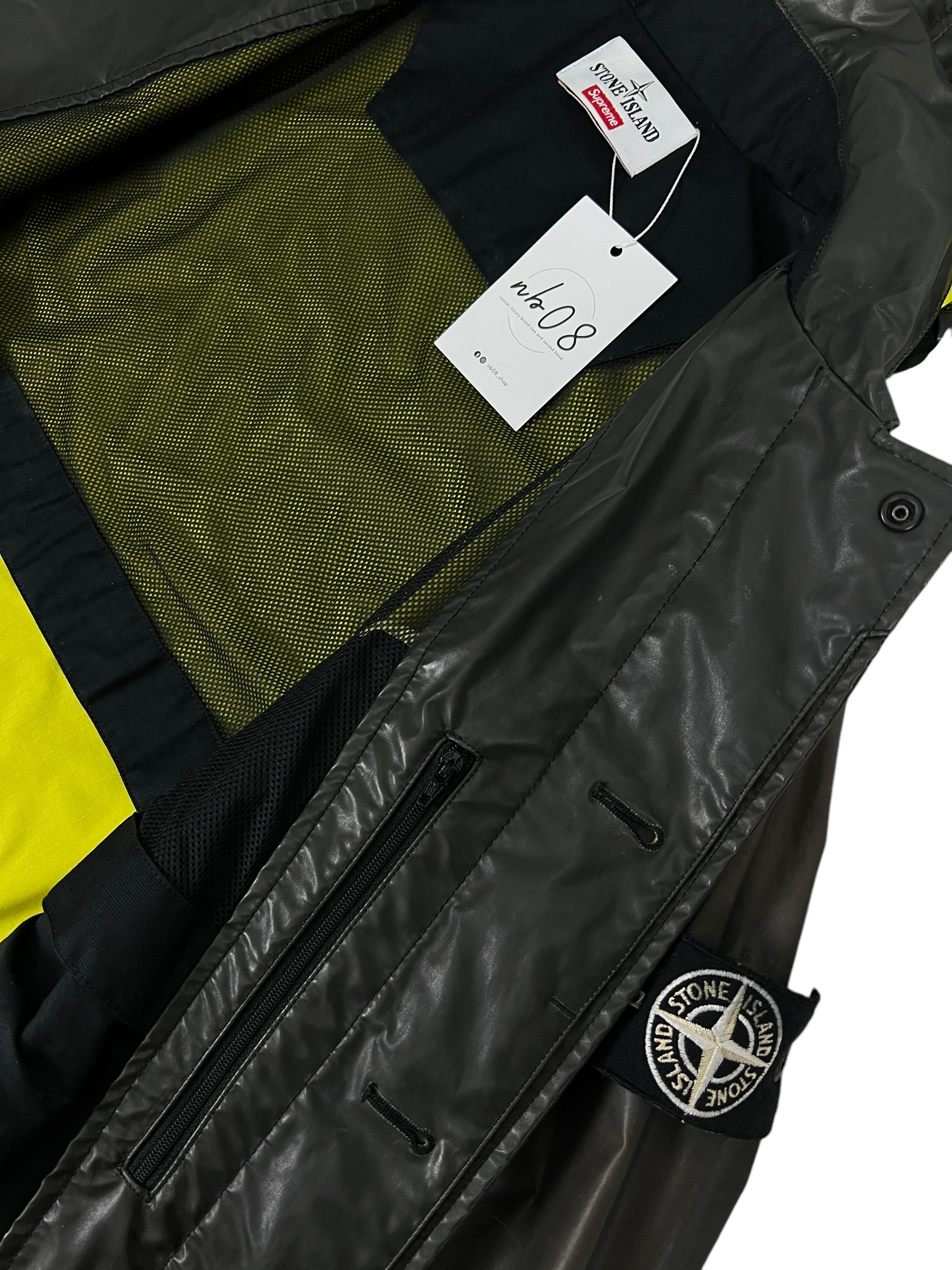 VESTE STONE ISLAND/SUPREME HEAT RÉACTIVE