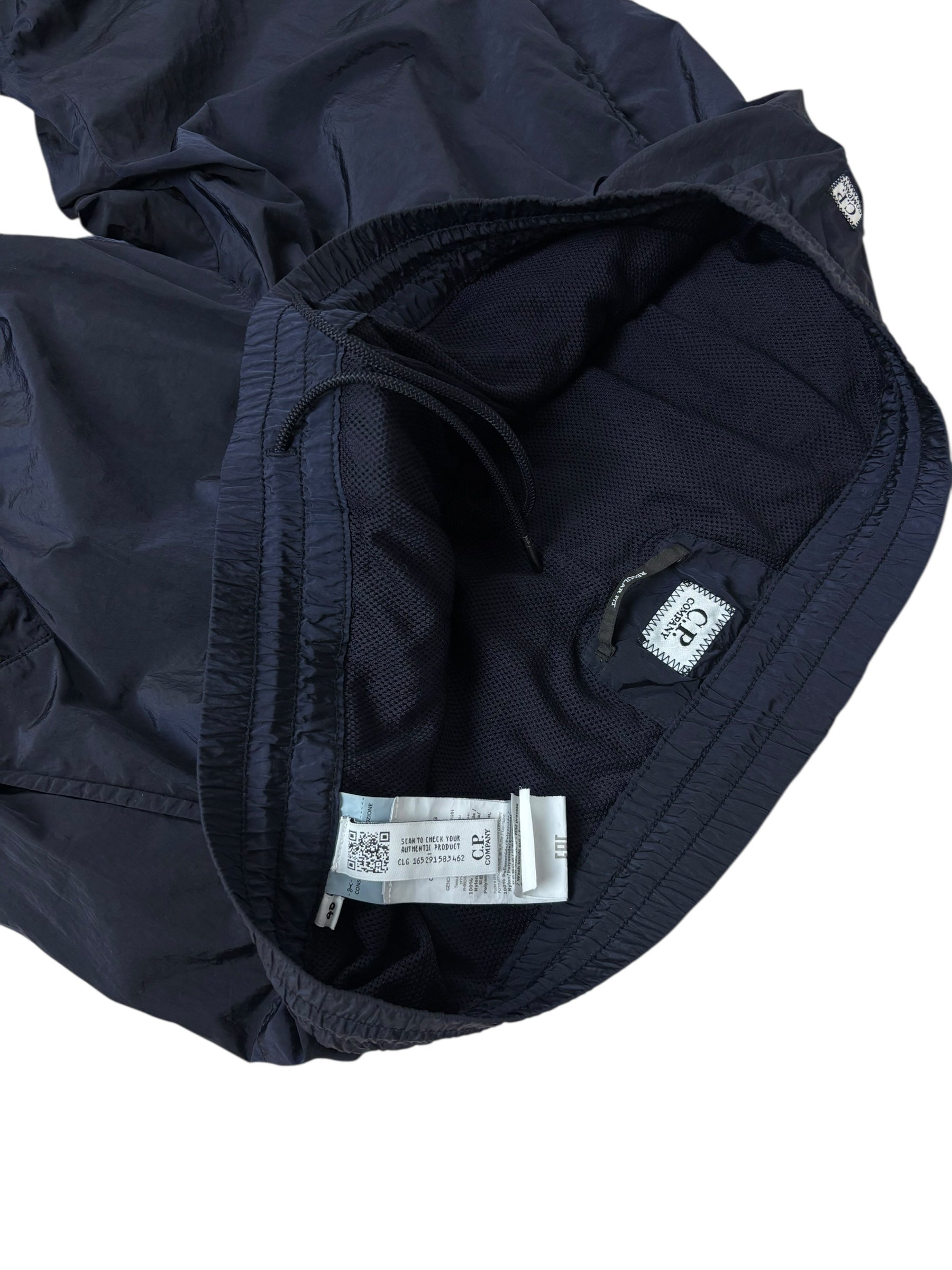 PANTALON CARGO C.P COMPANY NYLON MÉTAL - MARINE - TAILLE 48