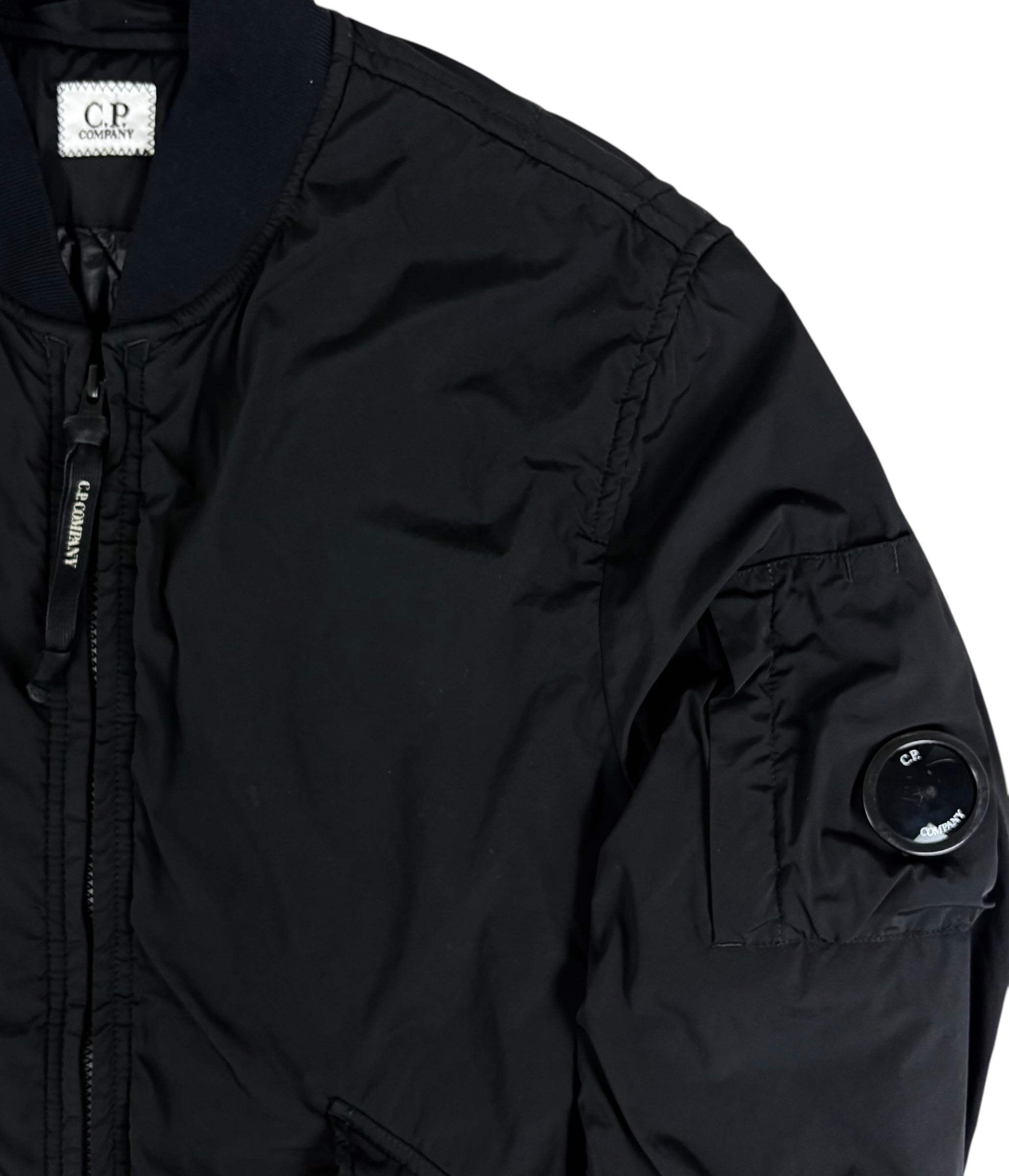 VESTE C.P COMPANY NYCRA STRETCH NYLON SHELL - NOIR - TAILLE 48