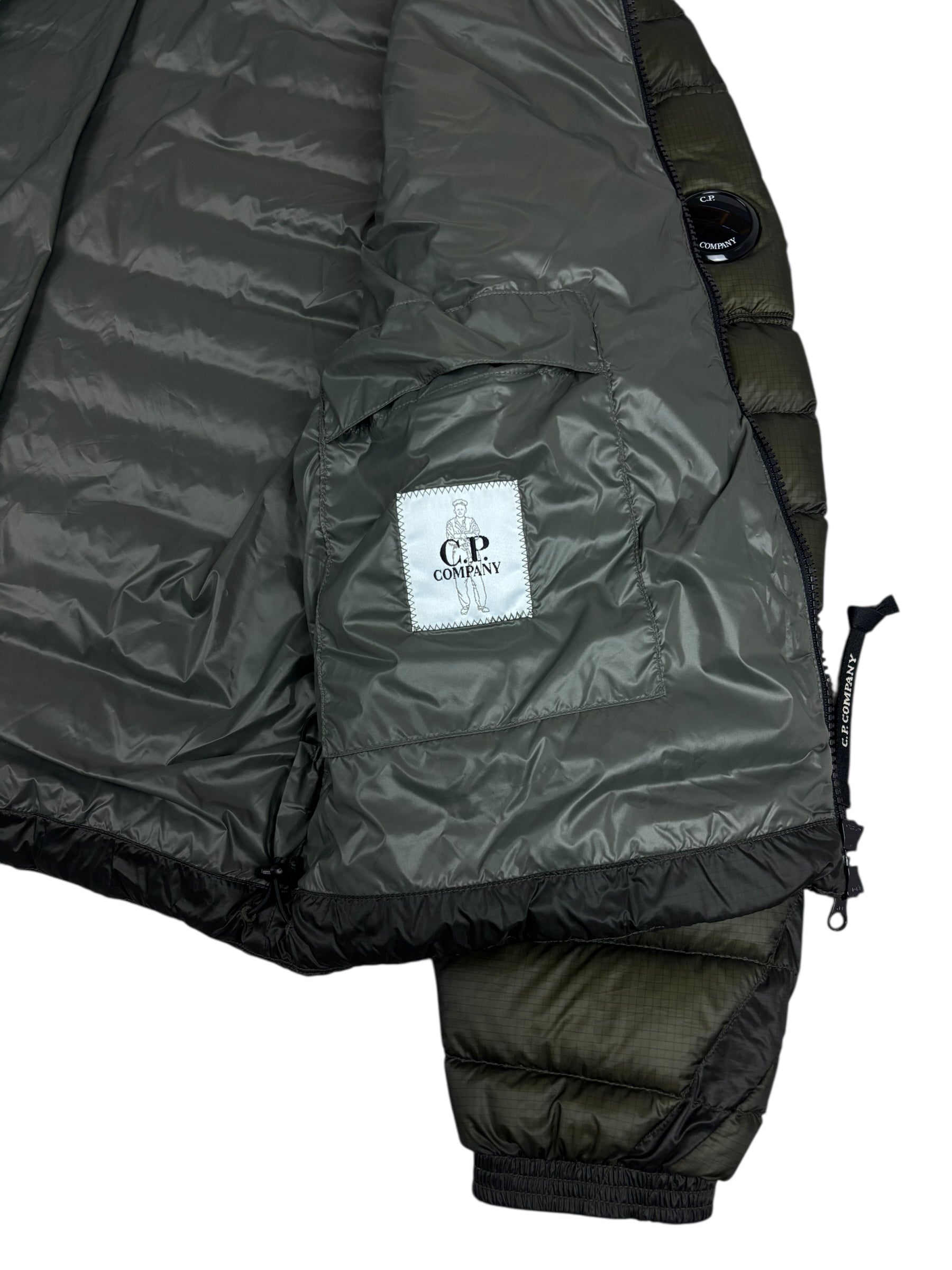 DOUDOUNE C.P COMPANY D.D. SHELL DOWN JACKET - KAKI - TAILLE S