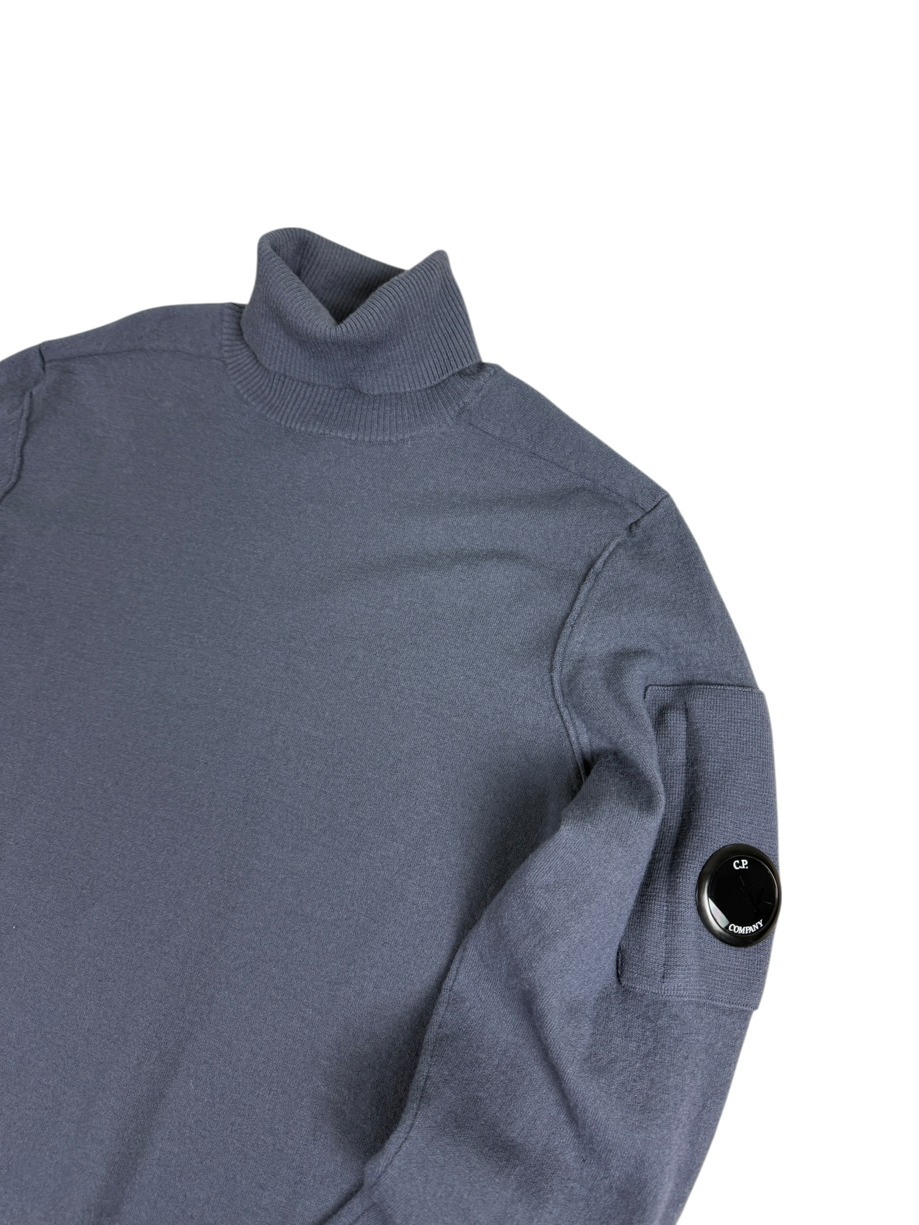 PULL COL ROULÉ C.P COMPANY - MARINE - TAILLE XS